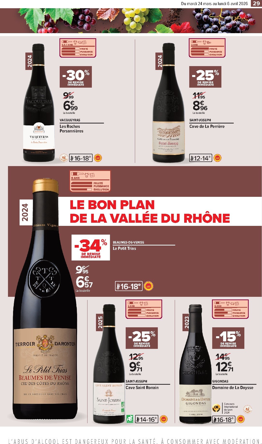 carrefour - Catalogue Carrefour - Foire Aux Vins de Printemps valable du 24/03/2026 au 06/04/2026 - page: 31