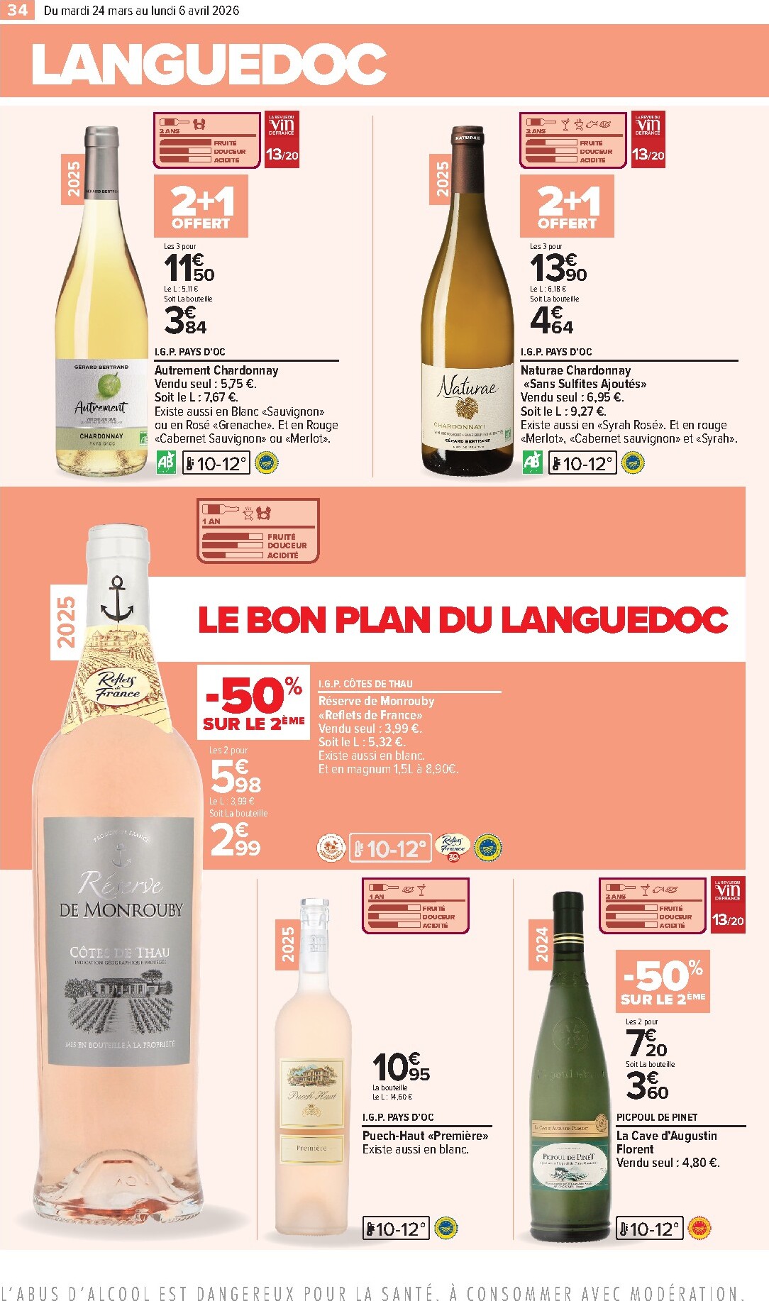 carrefour - Catalogue Carrefour - Foire Aux Vins de Printemps valable du 24/03/2026 au 06/04/2026 - page: 36