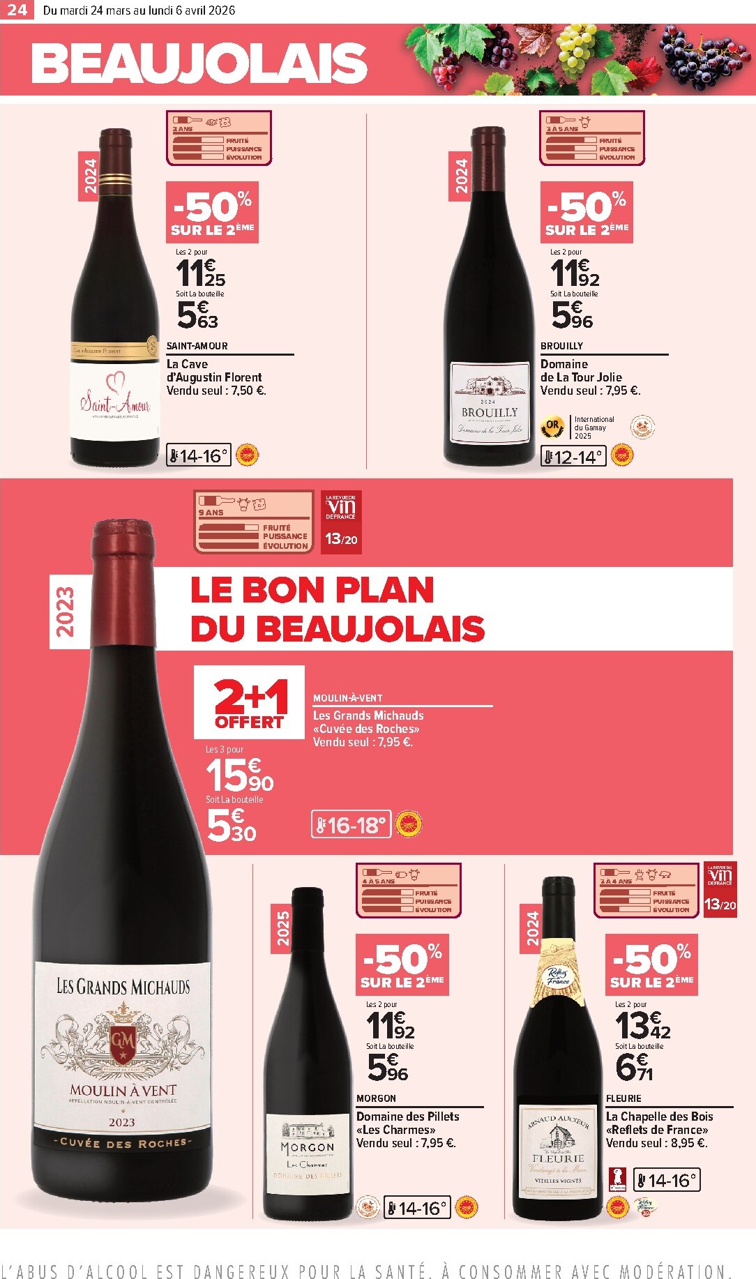 carrefour - Catalogue Carrefour - Foire Aux Vins de Printemps valable du 24/03/2026 au 06/04/2026 - page: 26