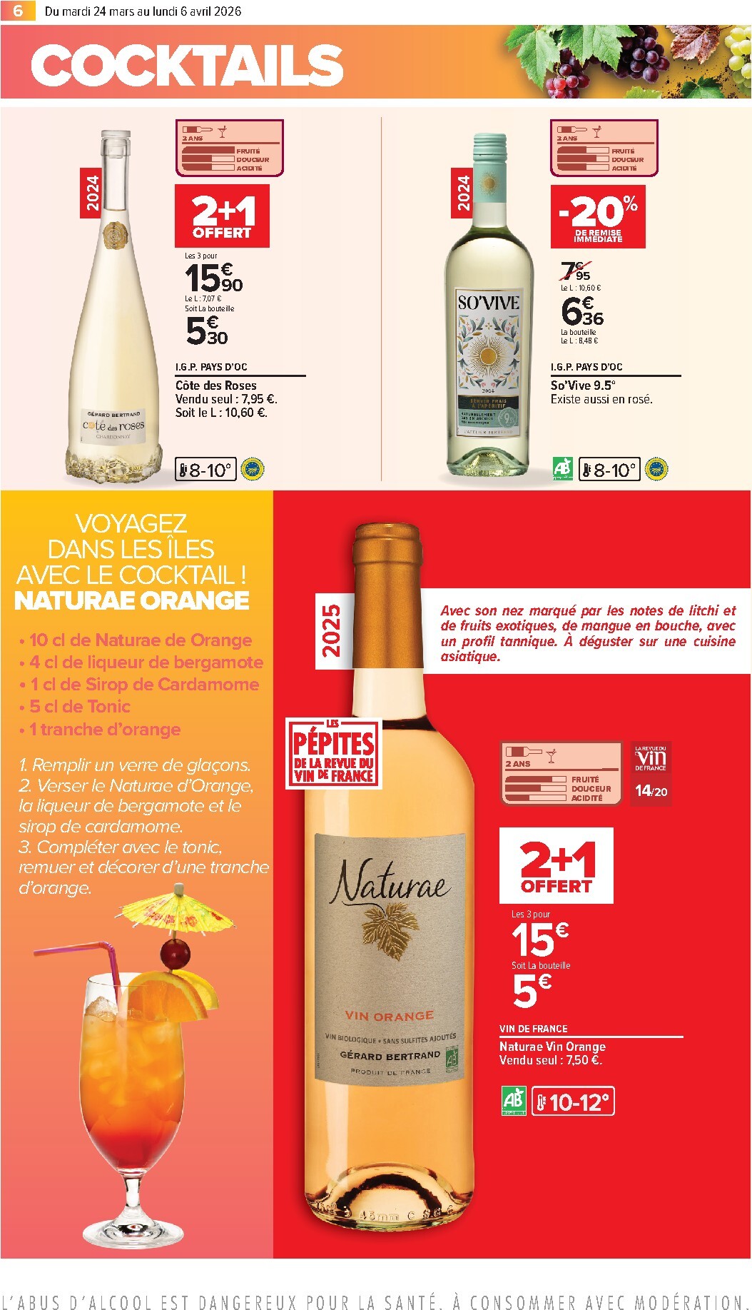 carrefour - Catalogue Carrefour - Foire Aux Vins de Printemps valable du 24/03/2026 au 06/04/2026 - page: 8