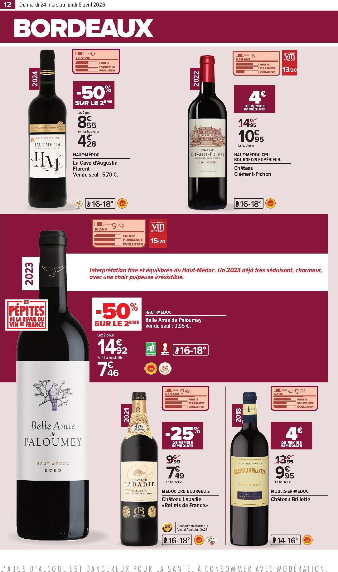 carrefour - Catalogue Carrefour - Foire Aux Vins de Printemps valable du 24/03/2026 au 06/04/2026 - page: 14