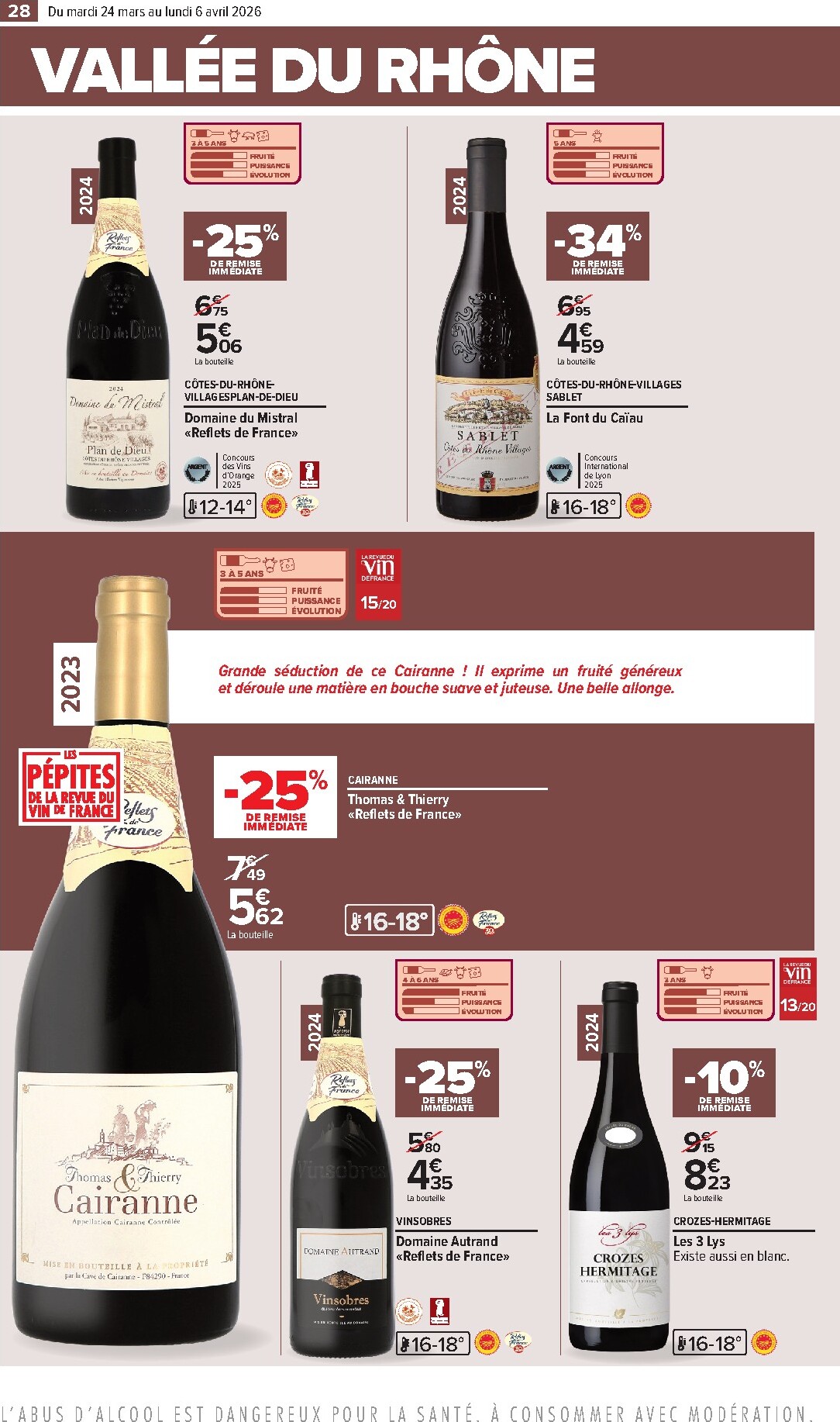 carrefour - Catalogue Carrefour - Foire Aux Vins de Printemps valable du 24/03/2026 au 06/04/2026 - page: 30