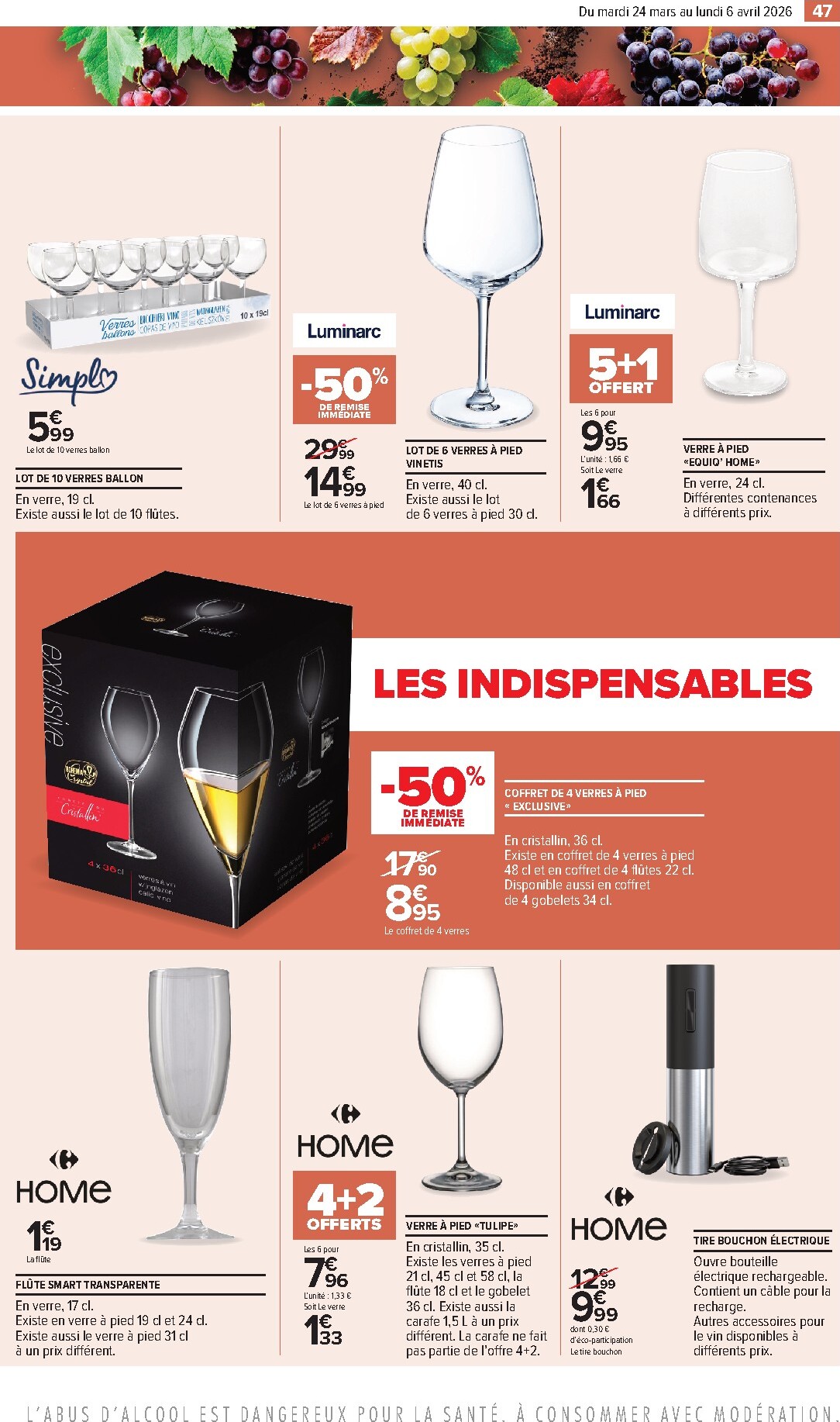 carrefour - Catalogue Carrefour - Foire Aux Vins de Printemps valable du 24/03/2026 au 06/04/2026 - page: 49