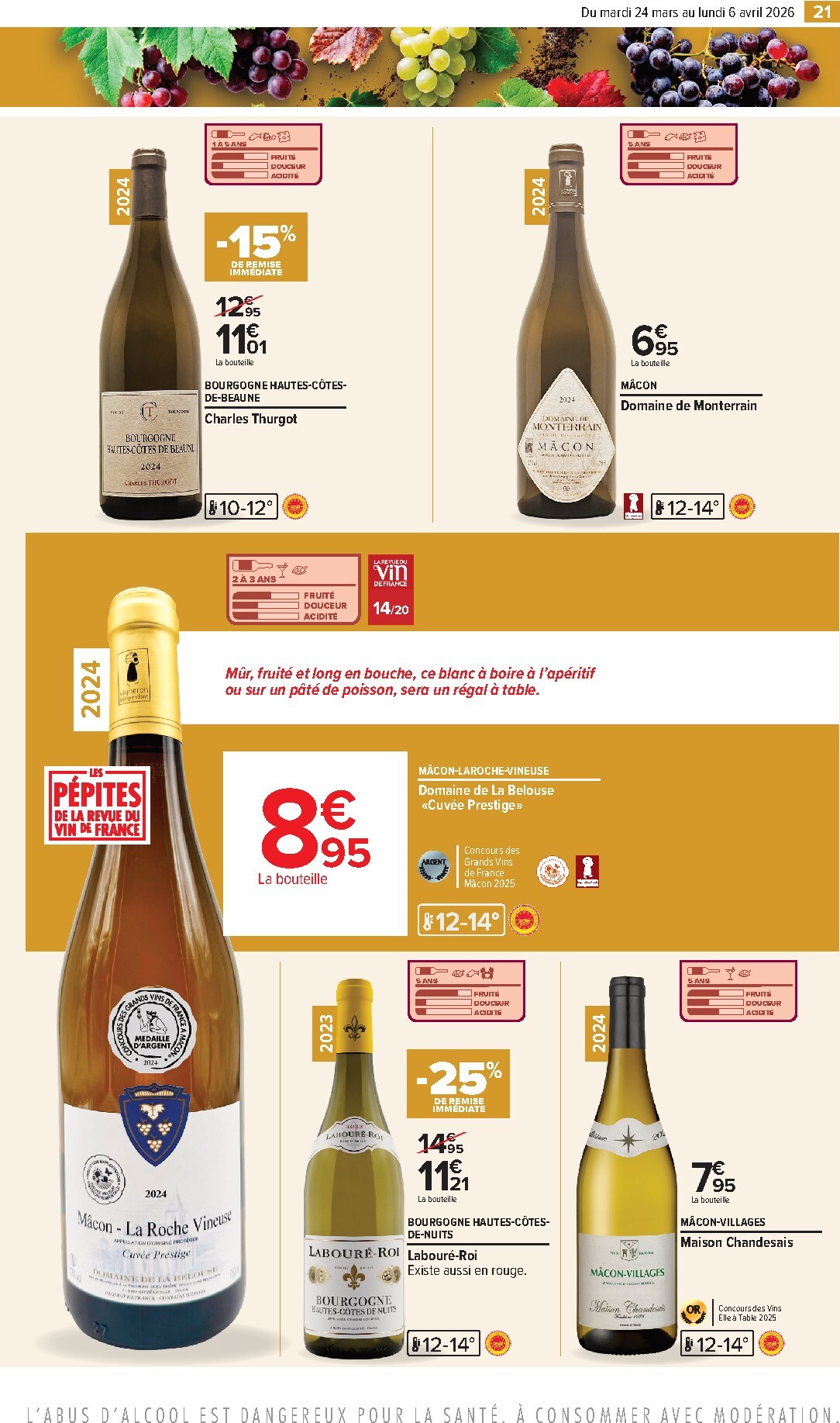carrefour - Catalogue Carrefour - Foire Aux Vins de Printemps valable du 24/03/2026 au 06/04/2026 - page: 23