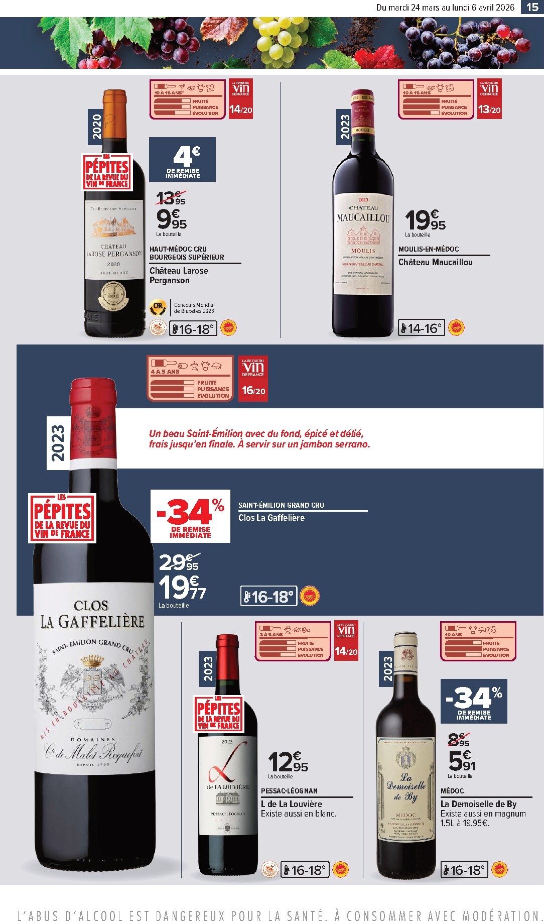 carrefour - Catalogue Carrefour - Foire Aux Vins de Printemps valable du 24/03/2026 au 06/04/2026 - page: 17