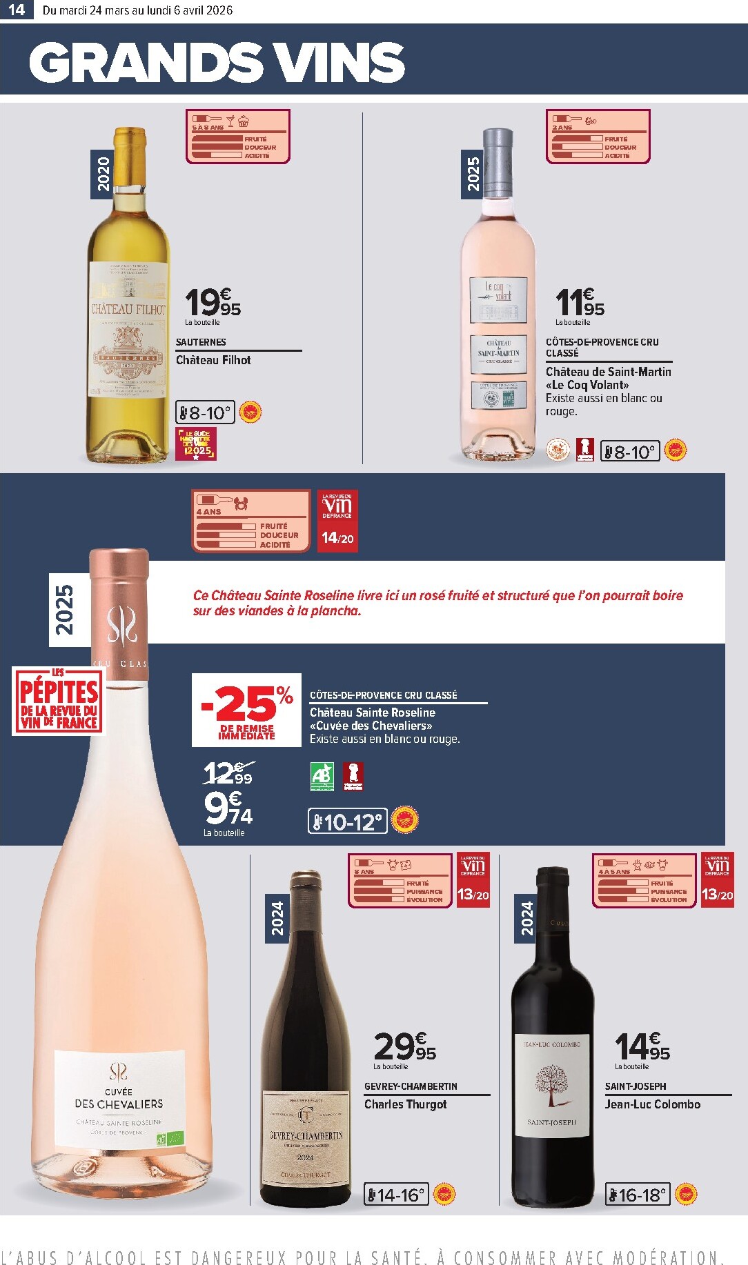 carrefour - Catalogue Carrefour - Foire Aux Vins de Printemps valable du 24/03/2026 au 06/04/2026 - page: 16