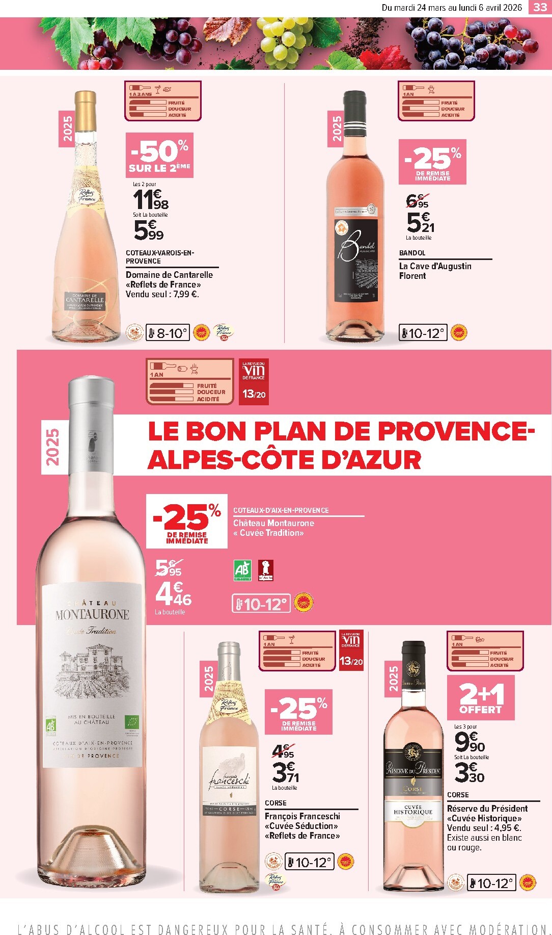 carrefour - Catalogue Carrefour - Foire Aux Vins de Printemps valable du 24/03/2026 au 06/04/2026 - page: 35