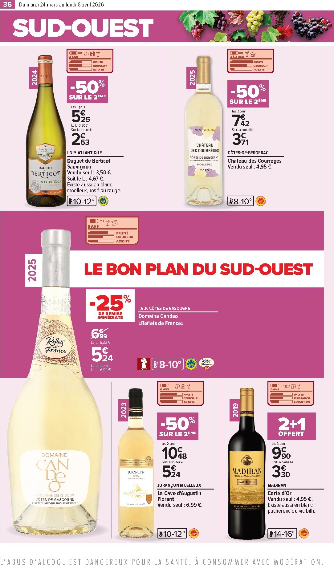 carrefour - Catalogue Carrefour - Foire Aux Vins de Printemps valable du 24/03/2026 au 06/04/2026 - page: 38
