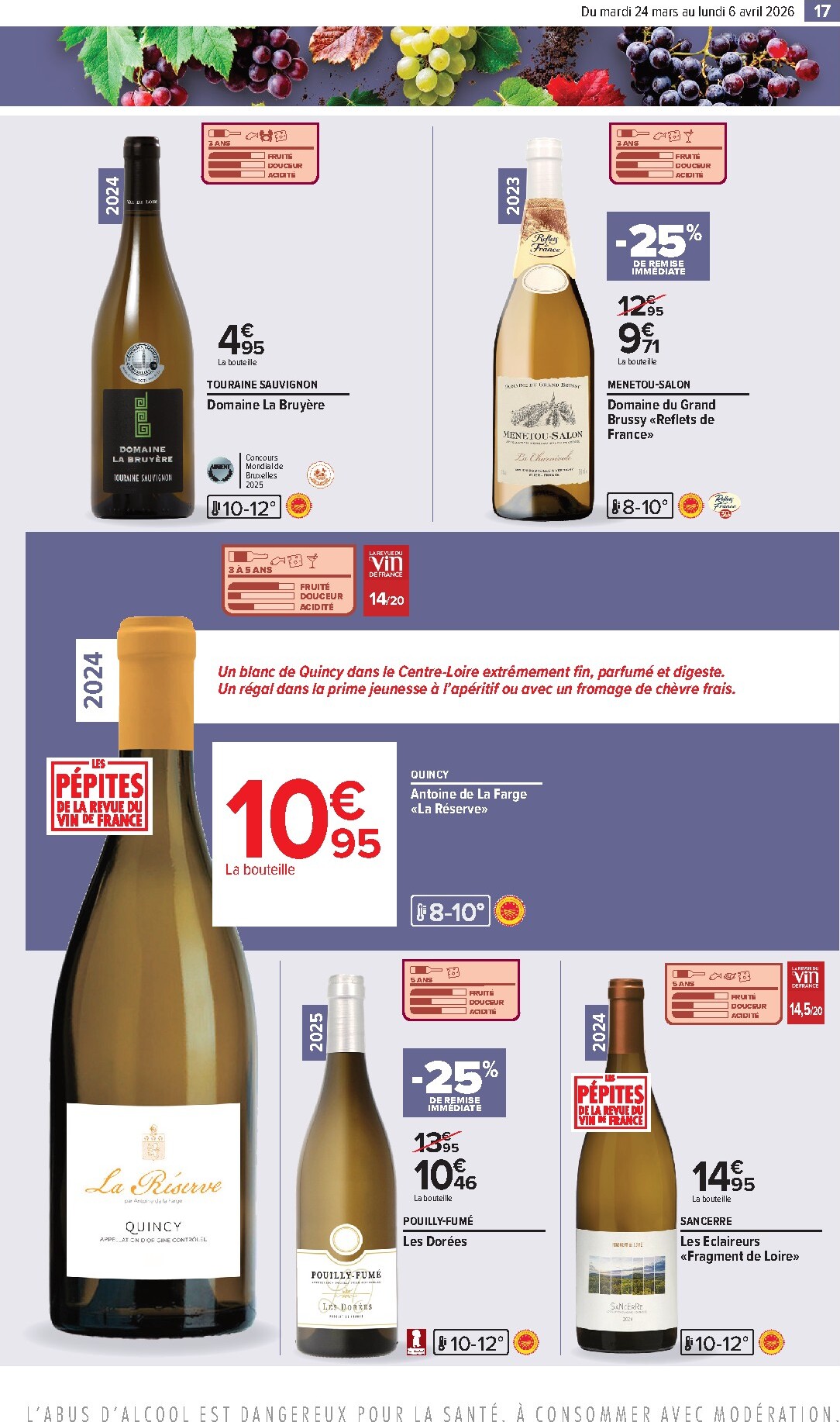 carrefour - Catalogue Carrefour - Foire Aux Vins de Printemps valable du 24/03/2026 au 06/04/2026 - page: 19