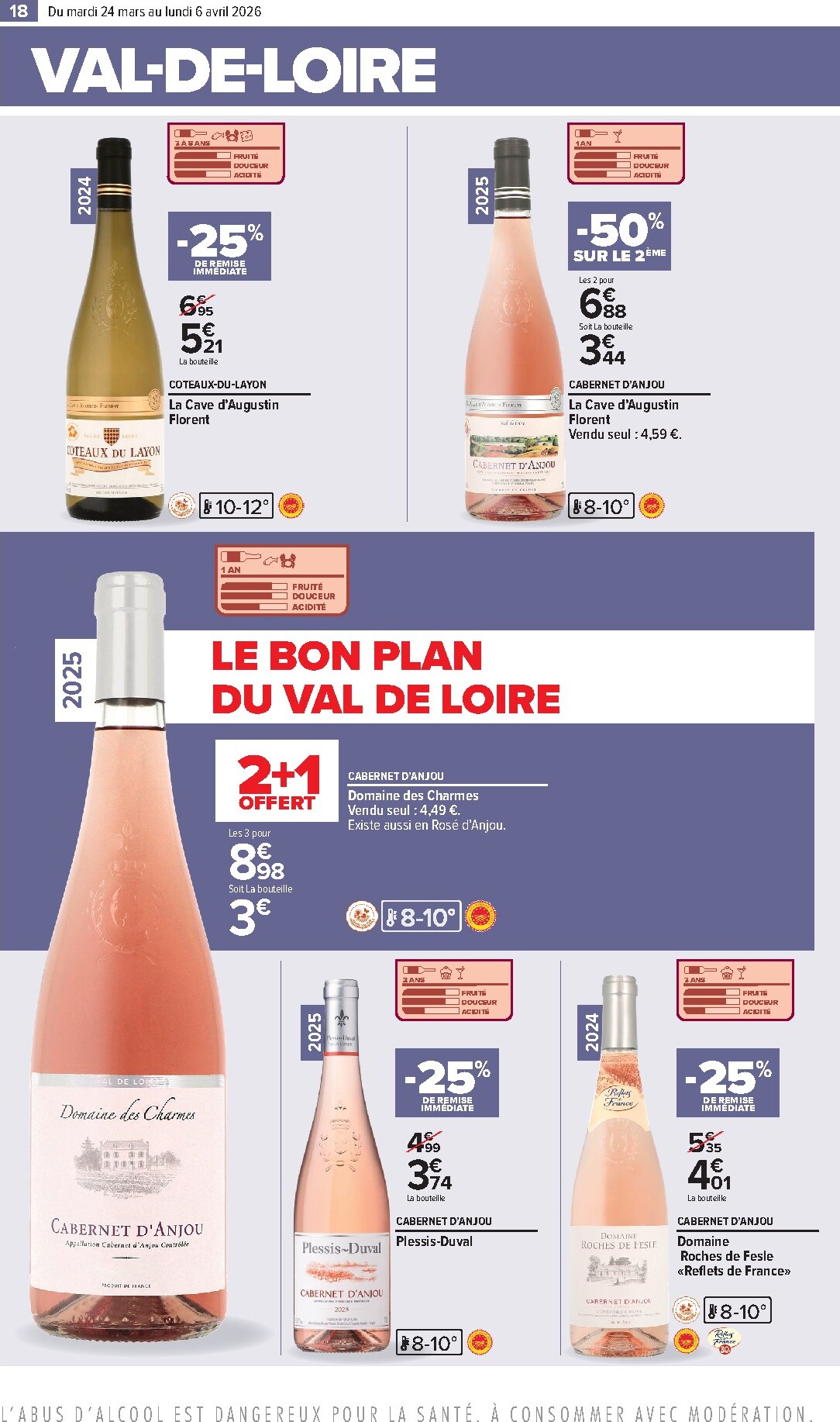 carrefour - Catalogue Carrefour - Foire Aux Vins de Printemps valable du 24/03/2026 au 06/04/2026 - page: 20