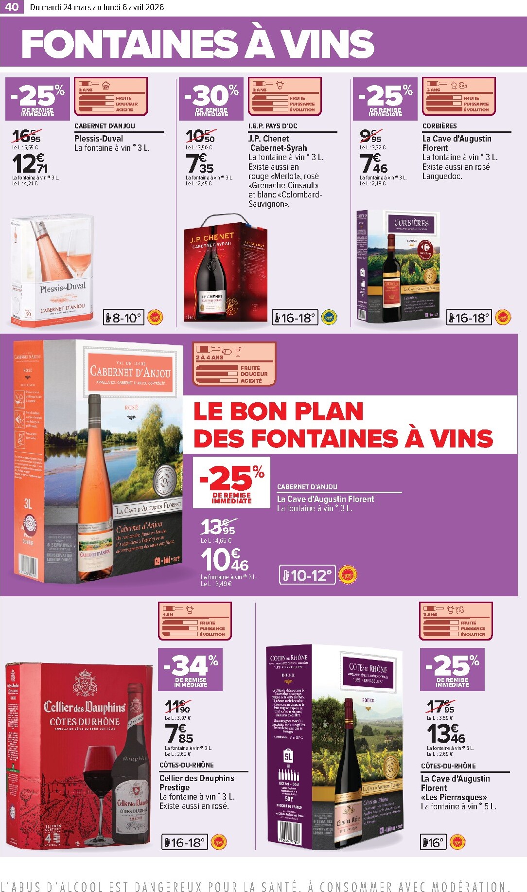 carrefour - Catalogue Carrefour - Foire Aux Vins de Printemps valable du 24/03/2026 au 06/04/2026 - page: 42