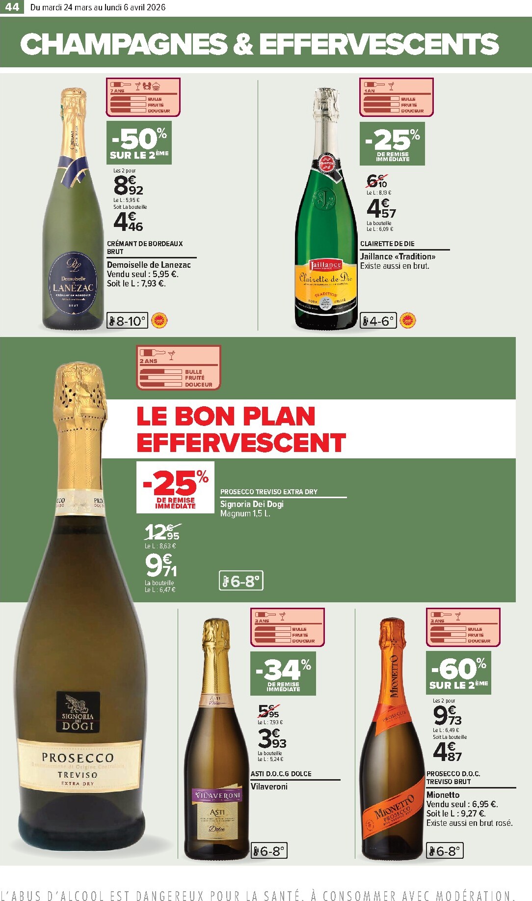 carrefour - Catalogue Carrefour - Foire Aux Vins de Printemps valable du 24/03/2026 au 06/04/2026 - page: 46