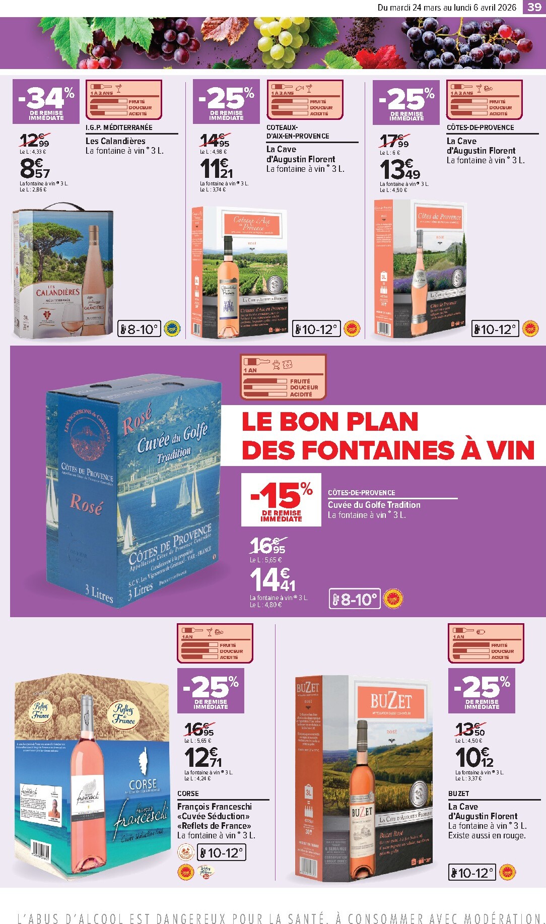 carrefour - Catalogue Carrefour - Foire Aux Vins de Printemps valable du 24/03/2026 au 06/04/2026 - page: 41