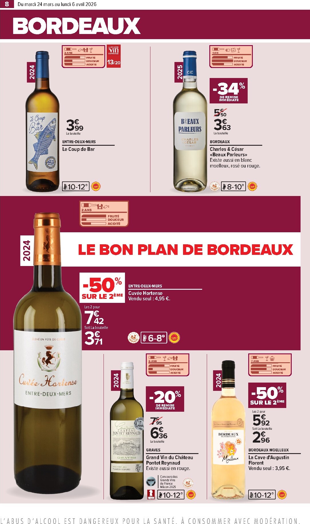 carrefour - Catalogue Carrefour - Foire Aux Vins de Printemps valable du 24/03/2026 au 06/04/2026 - page: 10