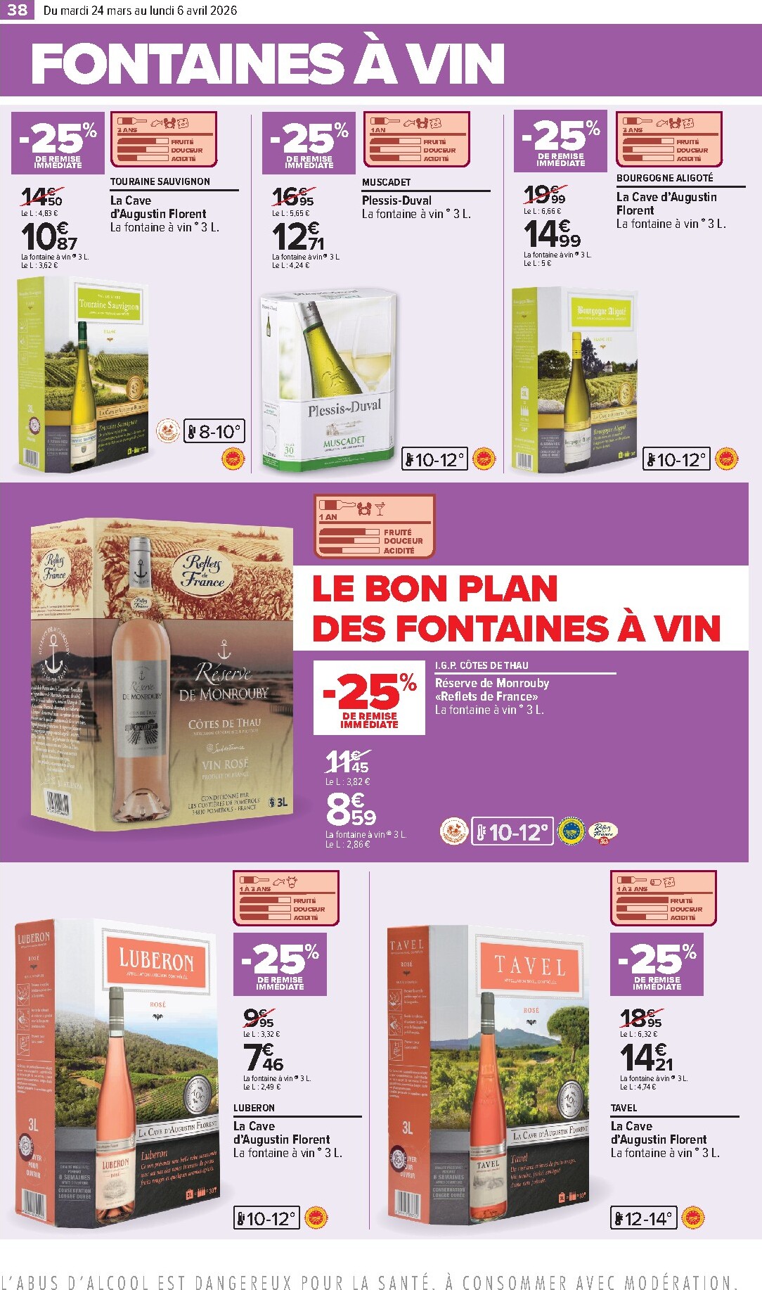 carrefour - Catalogue Carrefour - Foire Aux Vins de Printemps valable du 24/03/2026 au 06/04/2026 - page: 40