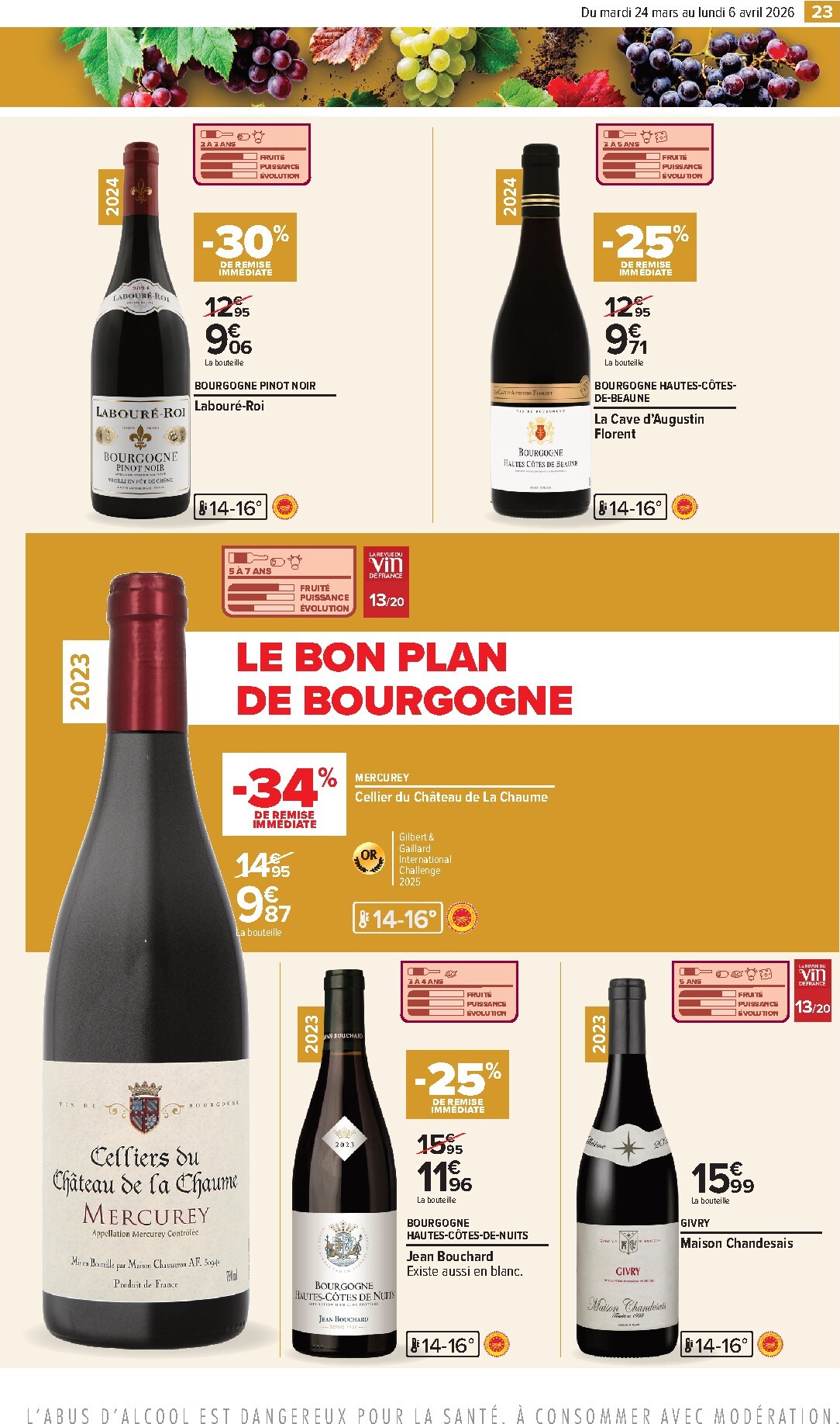 carrefour - Catalogue Carrefour - Foire Aux Vins de Printemps valable du 24/03/2026 au 06/04/2026 - page: 25