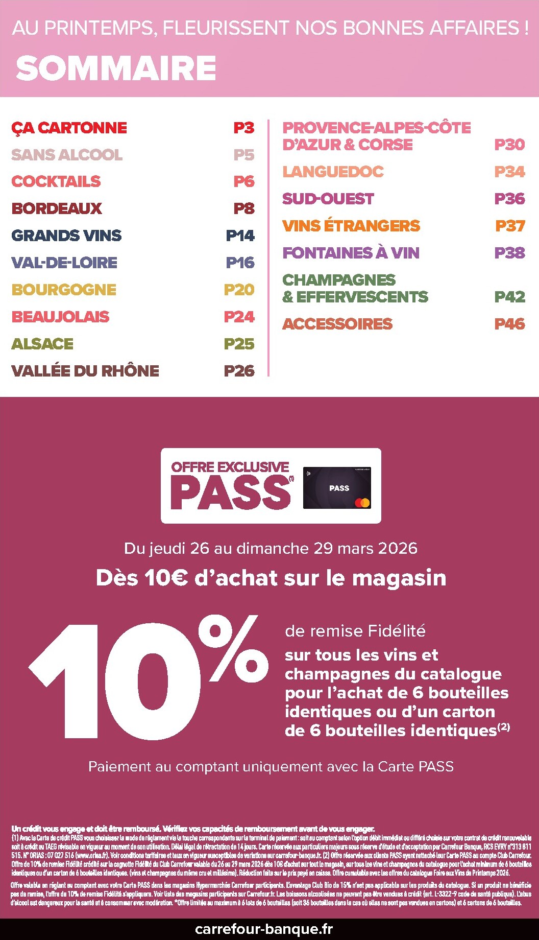 carrefour - Catalogue Carrefour - Foire Aux Vins de Printemps valable du 24/03/2026 au 06/04/2026 - page: 4