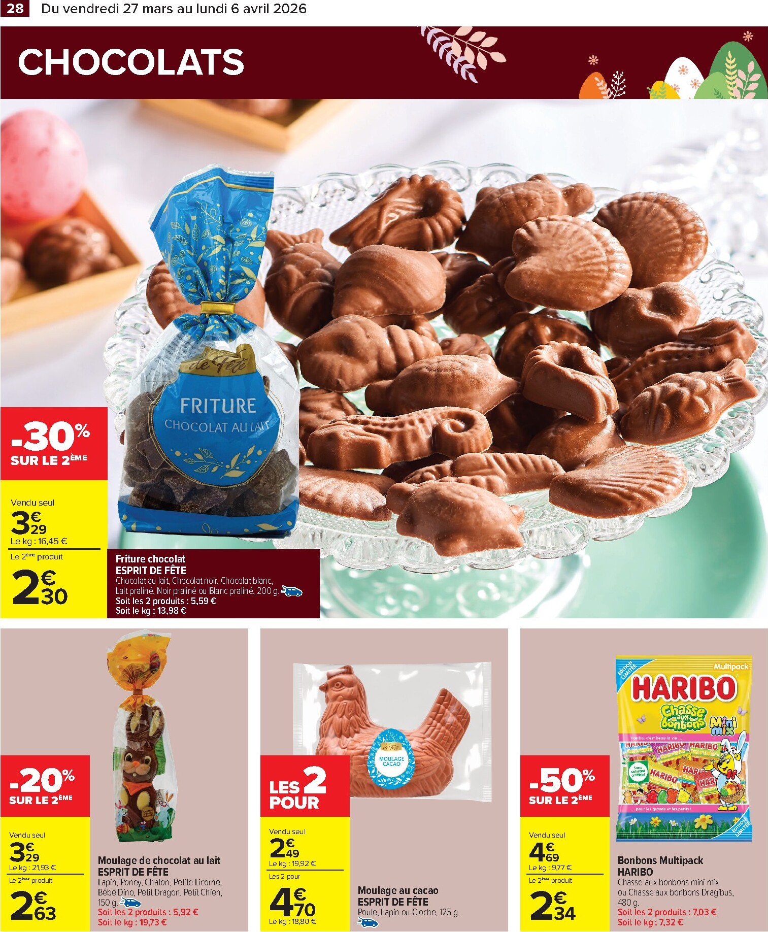 carrefour - Catalogue Carrefour - Pâques Festif valable du 27/03/2026 au 06/04/2026 - page: 28