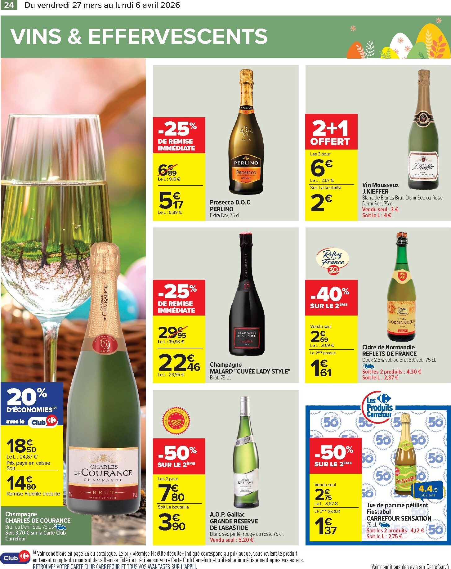 carrefour - Catalogue Carrefour - Pâques Festif valable du 27/03/2026 au 06/04/2026 - page: 24