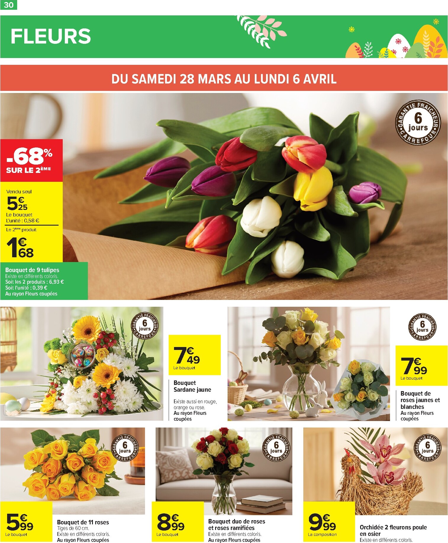 carrefour - Catalogue Carrefour - Pâques Festif valable du 27/03/2026 au 06/04/2026 - page: 30