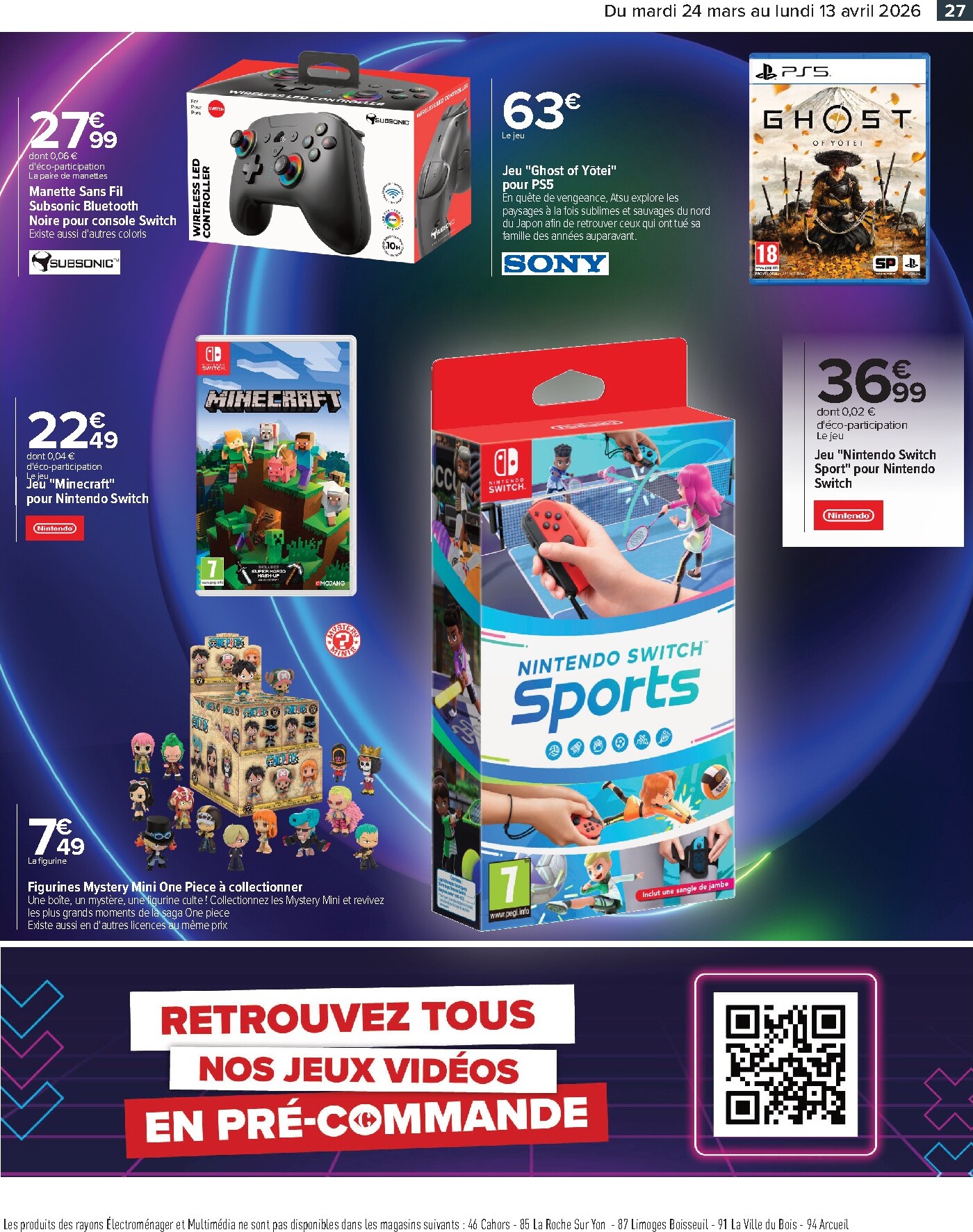 carrefour - Catalogue Carrefour - Faites Enter les Bonnes Affaires de Printemps valable du 24/03/2026 au 13/04/2026 - page: 27