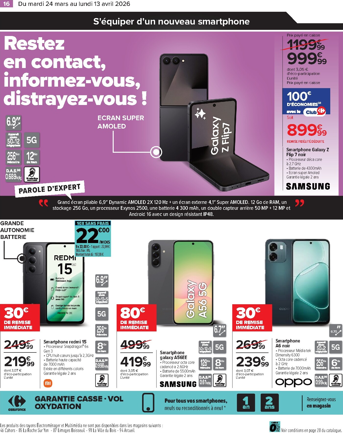 carrefour - Catalogue Carrefour - Faites Enter les Bonnes Affaires de Printemps valable du 24/03/2026 au 13/04/2026 - page: 16