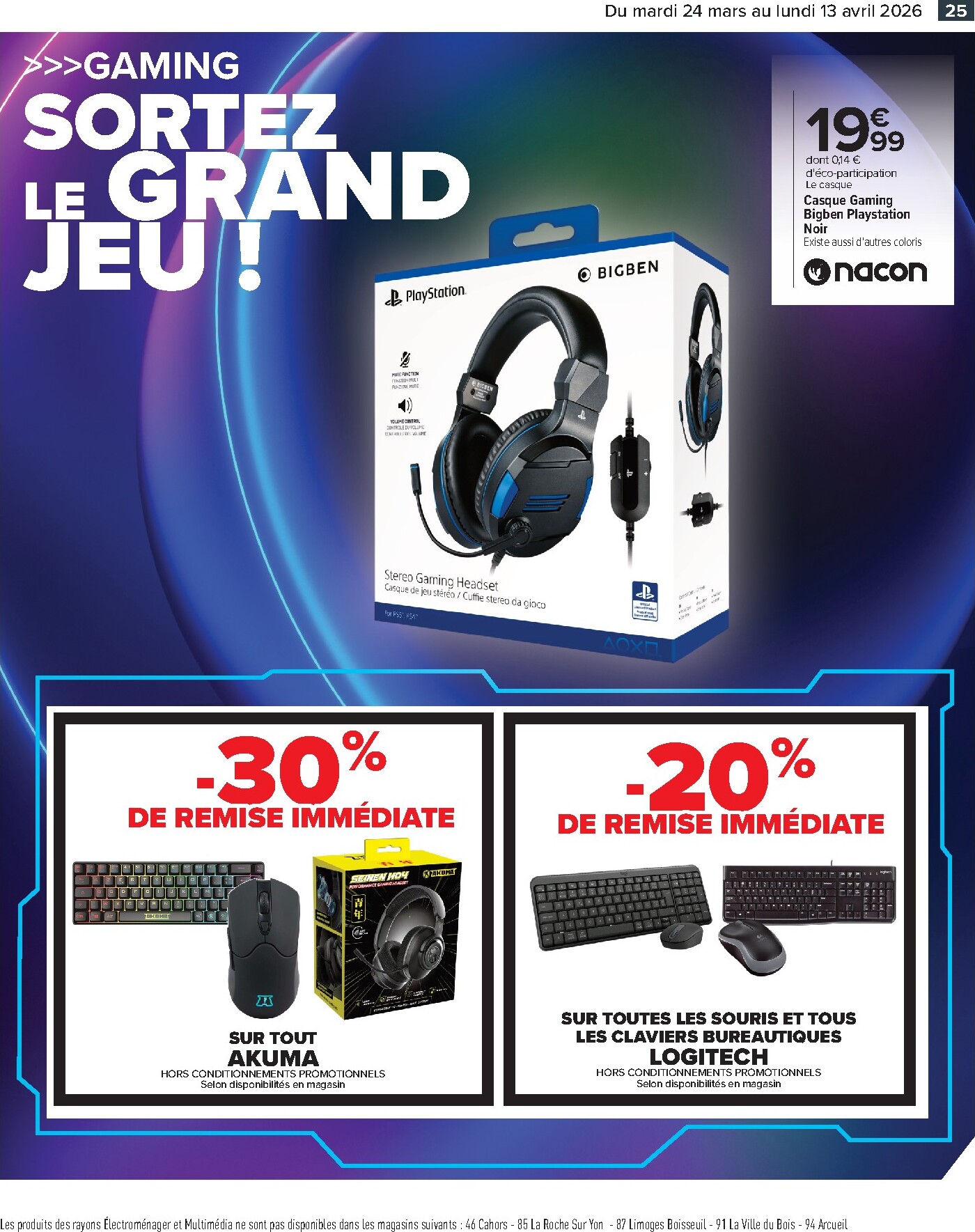 carrefour - Catalogue Carrefour - Faites Enter les Bonnes Affaires de Printemps valable du 24/03/2026 au 13/04/2026 - page: 25