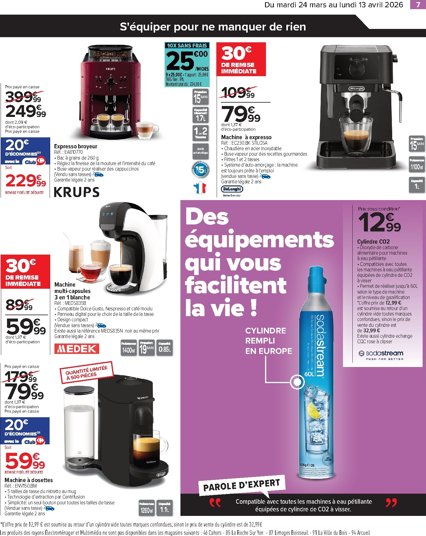 carrefour - Catalogue Carrefour - Faites Enter les Bonnes Affaires de Printemps valable du 24/03/2026 au 13/04/2026 - page: 7