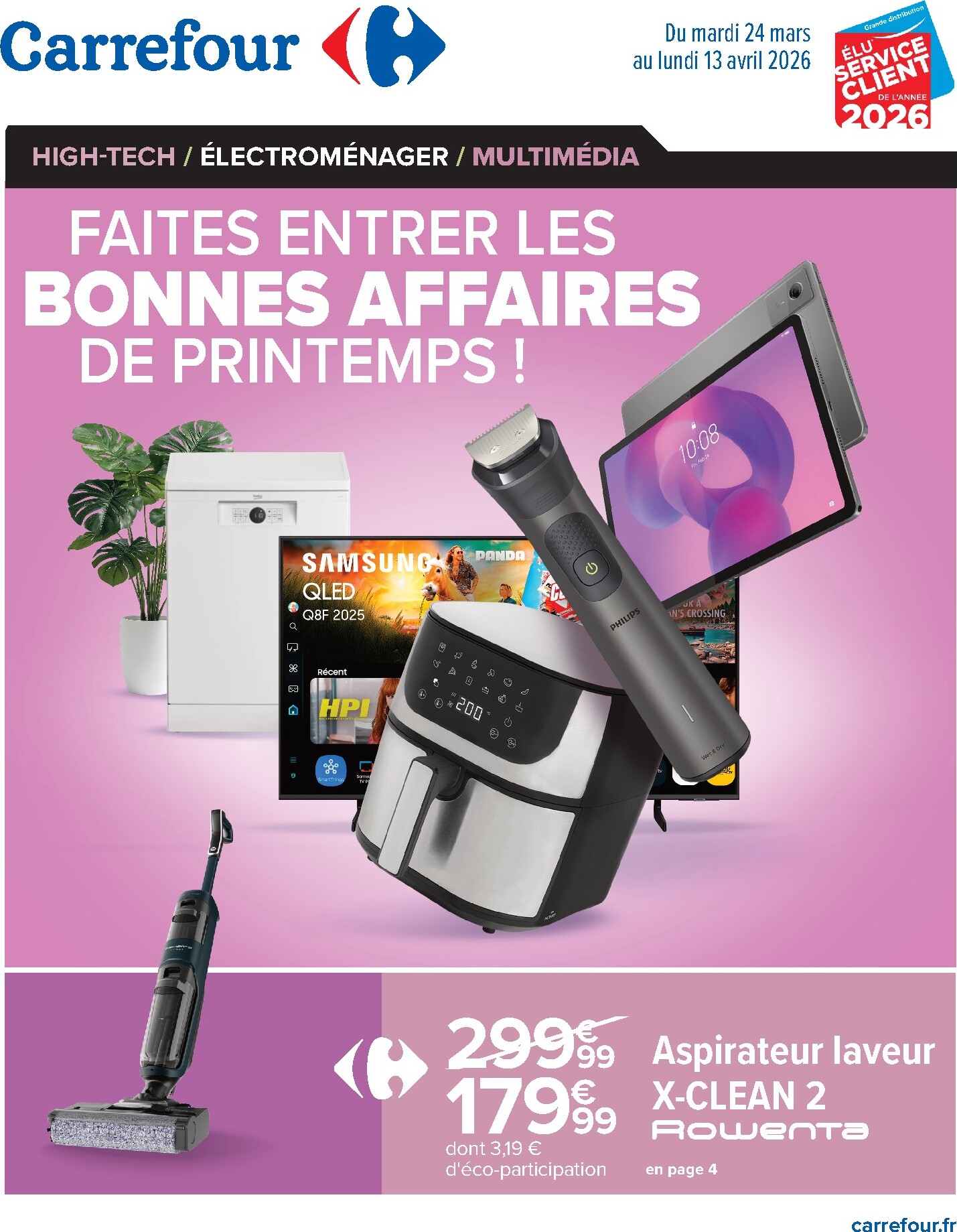 carrefour - Catalogue Carrefour - Faites Enter les Bonnes Affaires de Printemps valable du 24/03/2026 au 13/04/2026
