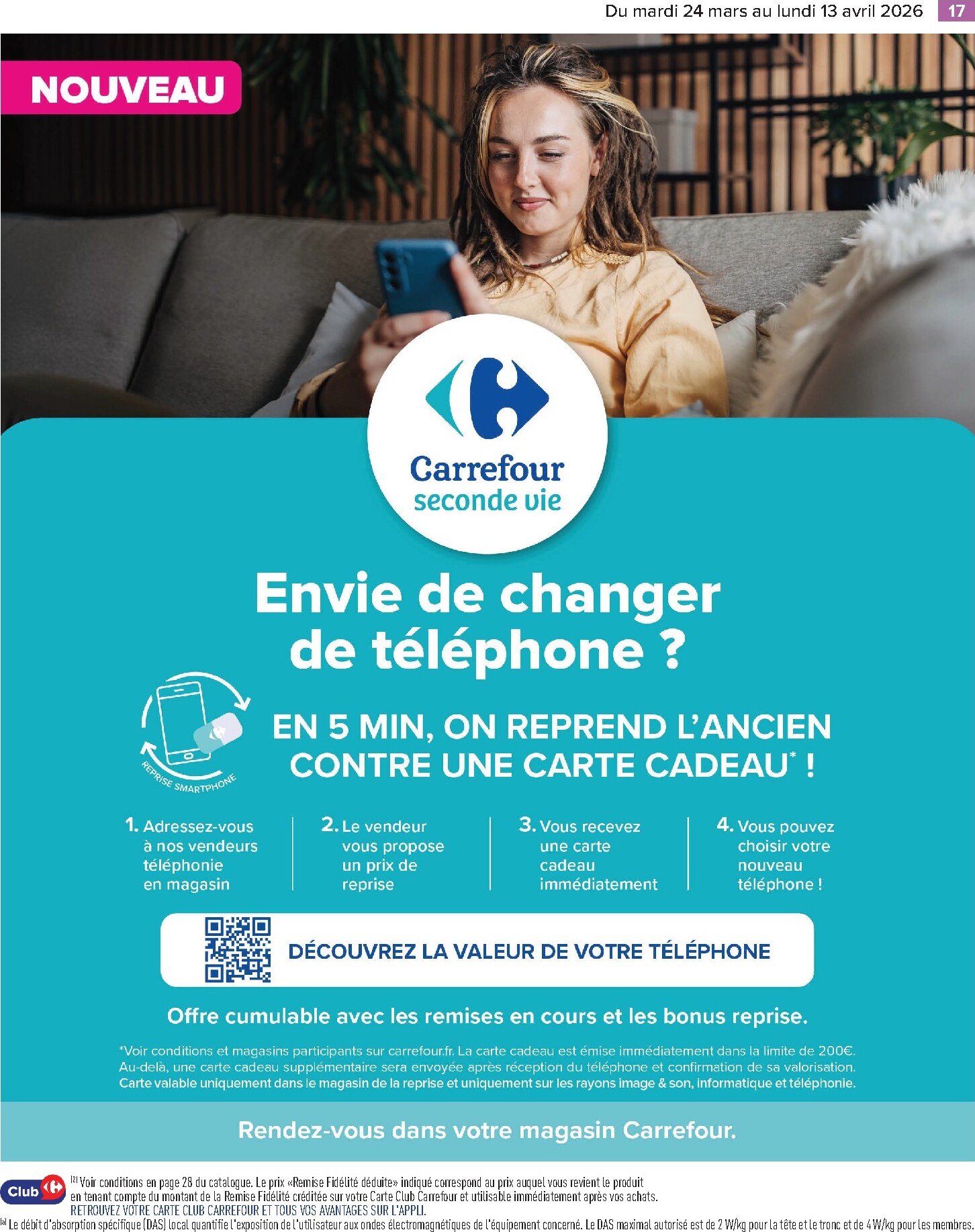 carrefour - Catalogue Carrefour - Faites Enter les Bonnes Affaires de Printemps valable du 24/03/2026 au 13/04/2026 - page: 17