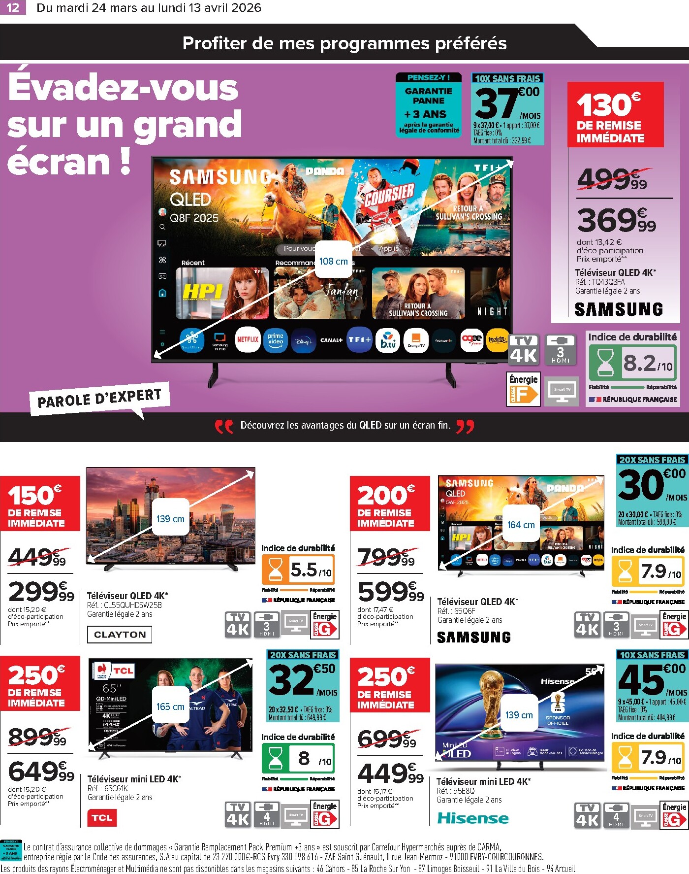 carrefour - Catalogue Carrefour - Faites Enter les Bonnes Affaires de Printemps valable du 24/03/2026 au 13/04/2026 - page: 12