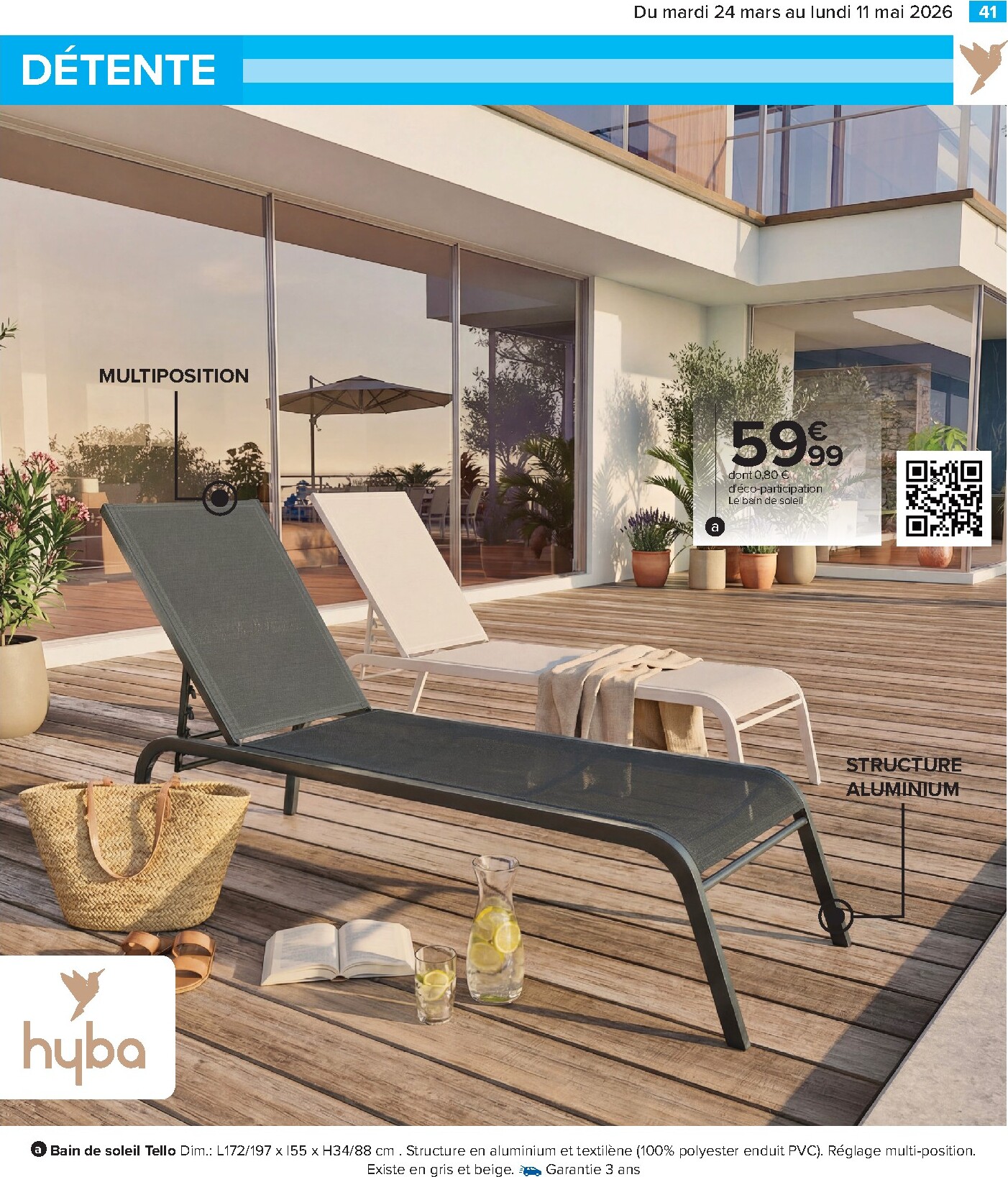 carrefour - Catalogue Carrefour - Jardin là où la Vie se Cultive valable du 24/03/2026 au 11/05/2026 - page: 41