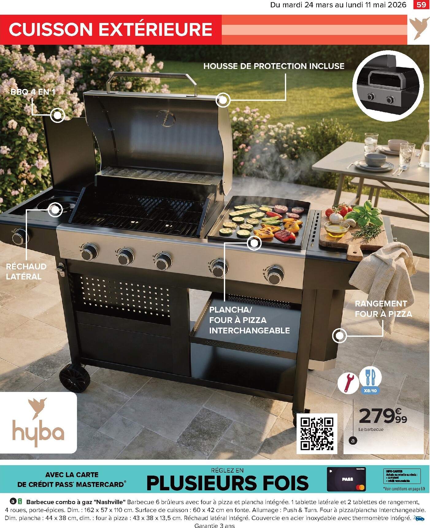 carrefour - Catalogue Carrefour - Jardin là où la Vie se Cultive valable du 24/03/2026 au 11/05/2026 - page: 59