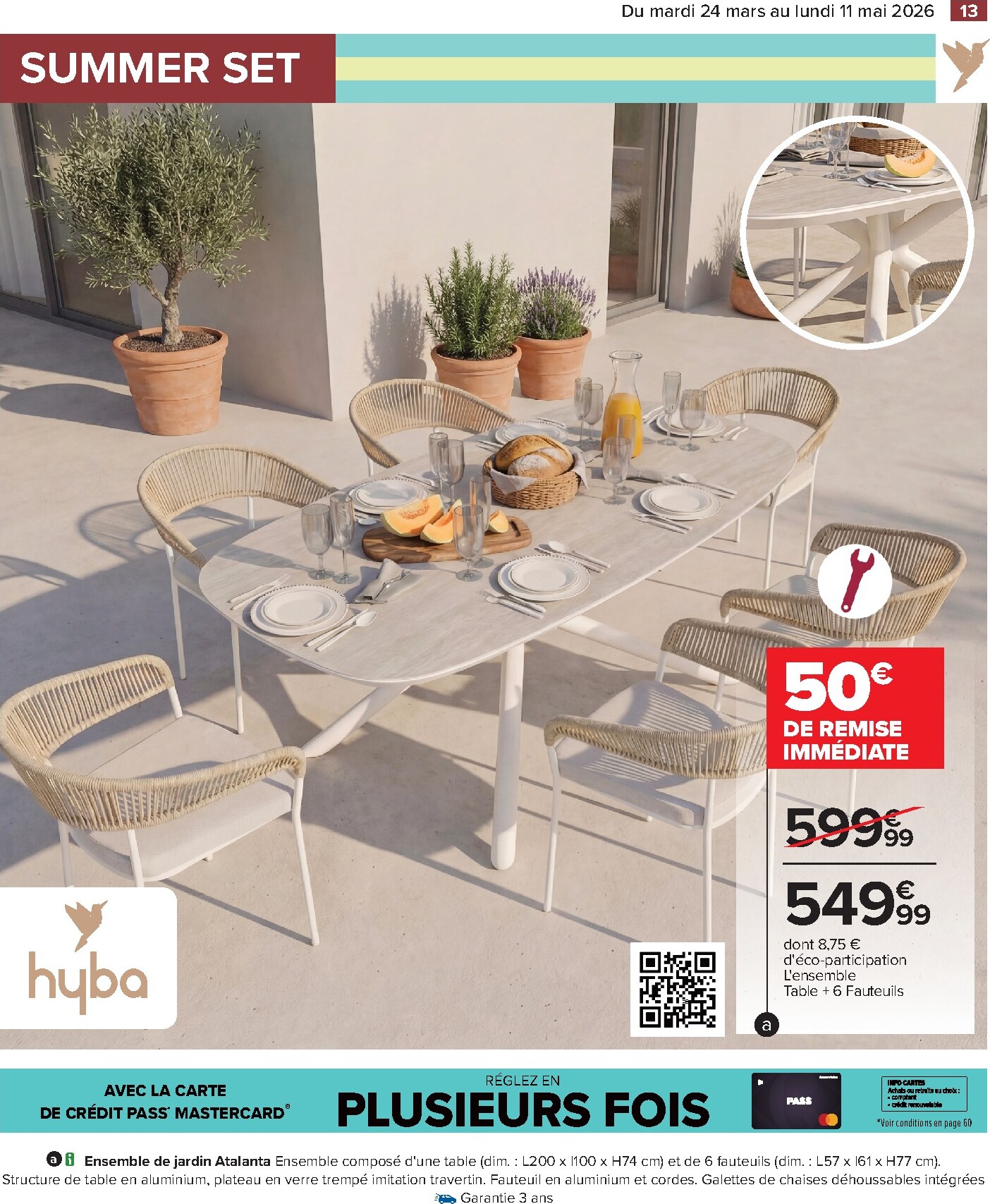 carrefour - Catalogue Carrefour - Jardin là où la Vie se Cultive valable du 24/03/2026 au 11/05/2026 - page: 13