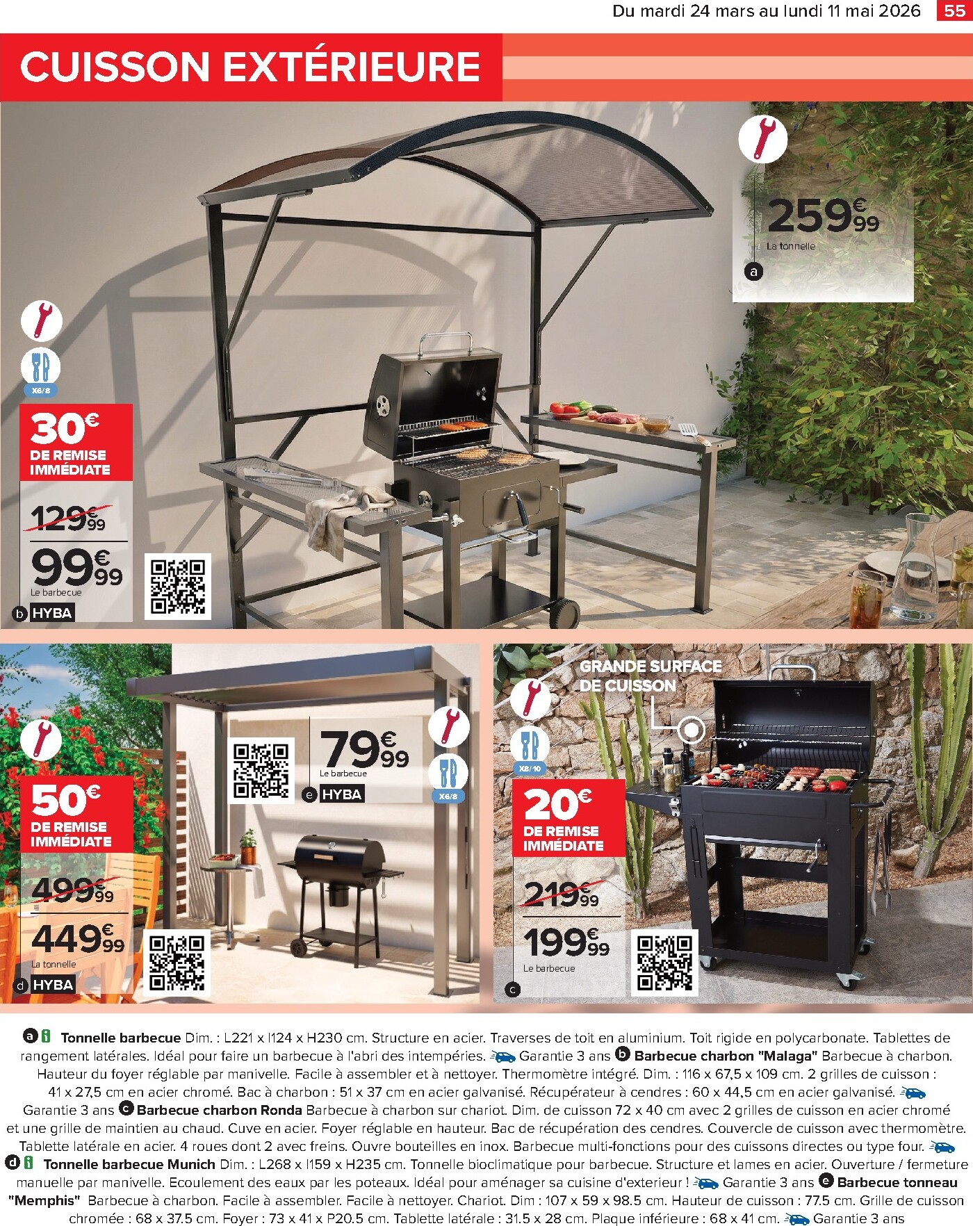 carrefour - Catalogue Carrefour - Jardin là où la Vie se Cultive valable du 24/03/2026 au 11/05/2026 - page: 55