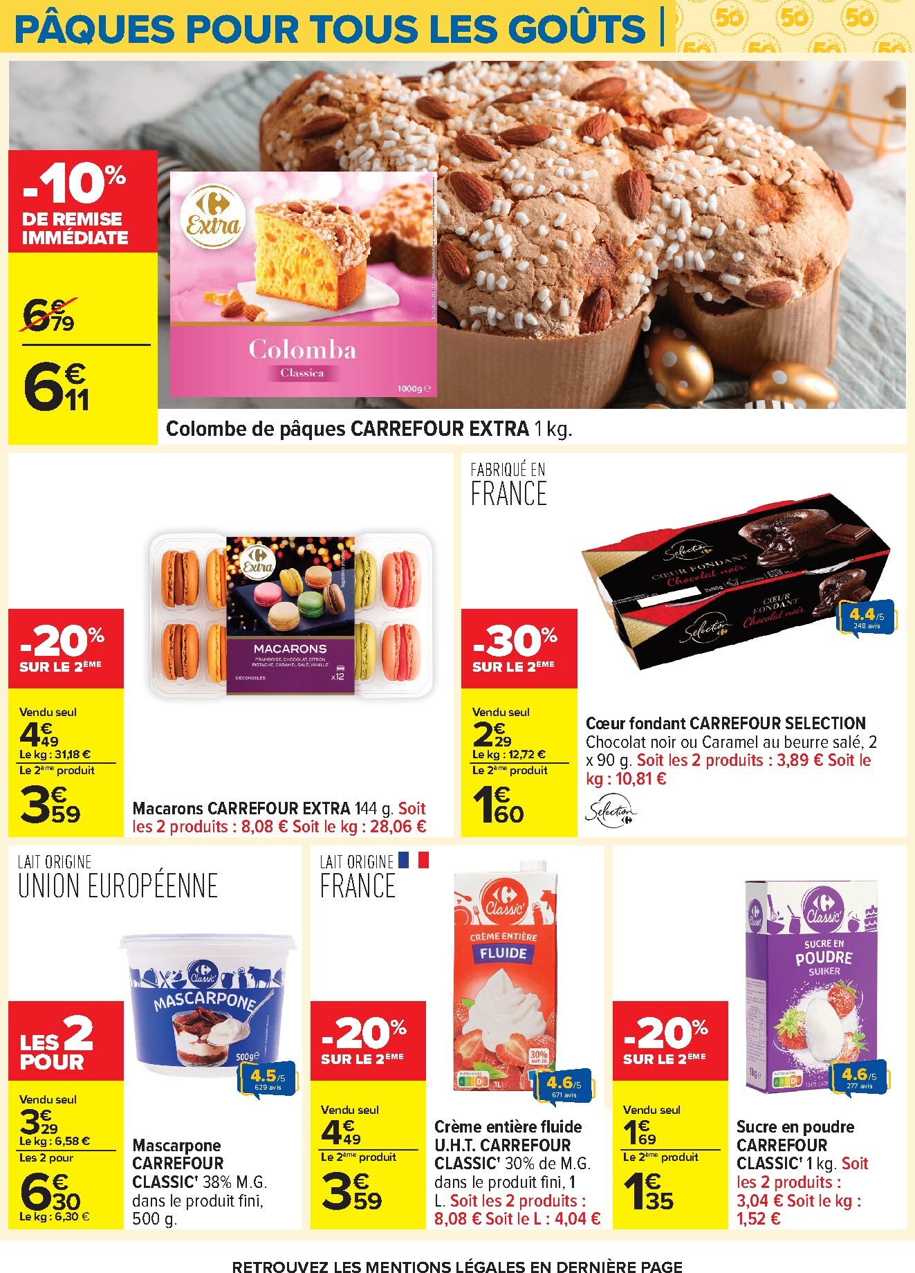 carrefour - Catalogue Carrefour - Pâques Pour Tous Les Goûts valable du 24/03/2026 au 06/04/2026 - page: 54