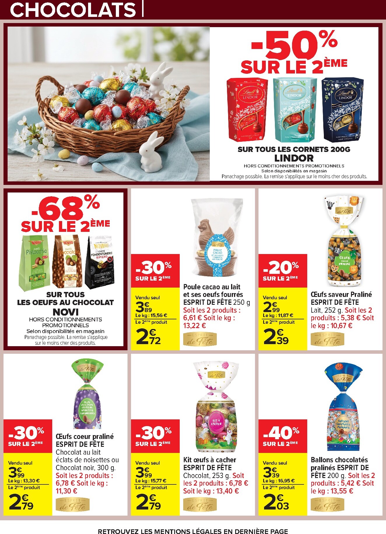 carrefour - Catalogue Carrefour - Pâques Pour Tous Les Goûts valable du 24/03/2026 au 06/04/2026 - page: 7