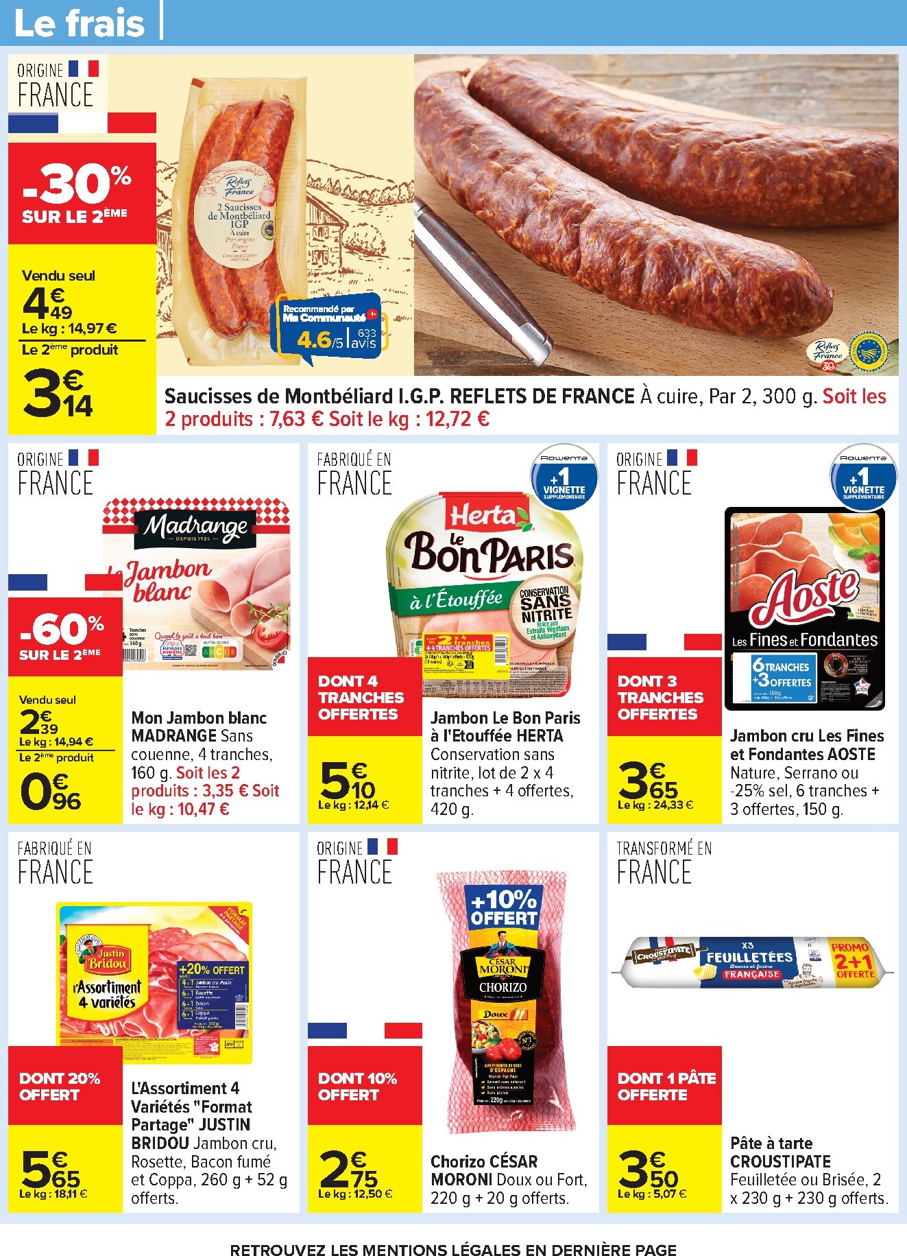 carrefour - Catalogue Carrefour - Pâques Pour Tous Les Goûts valable du 24/03/2026 au 06/04/2026 - page: 61