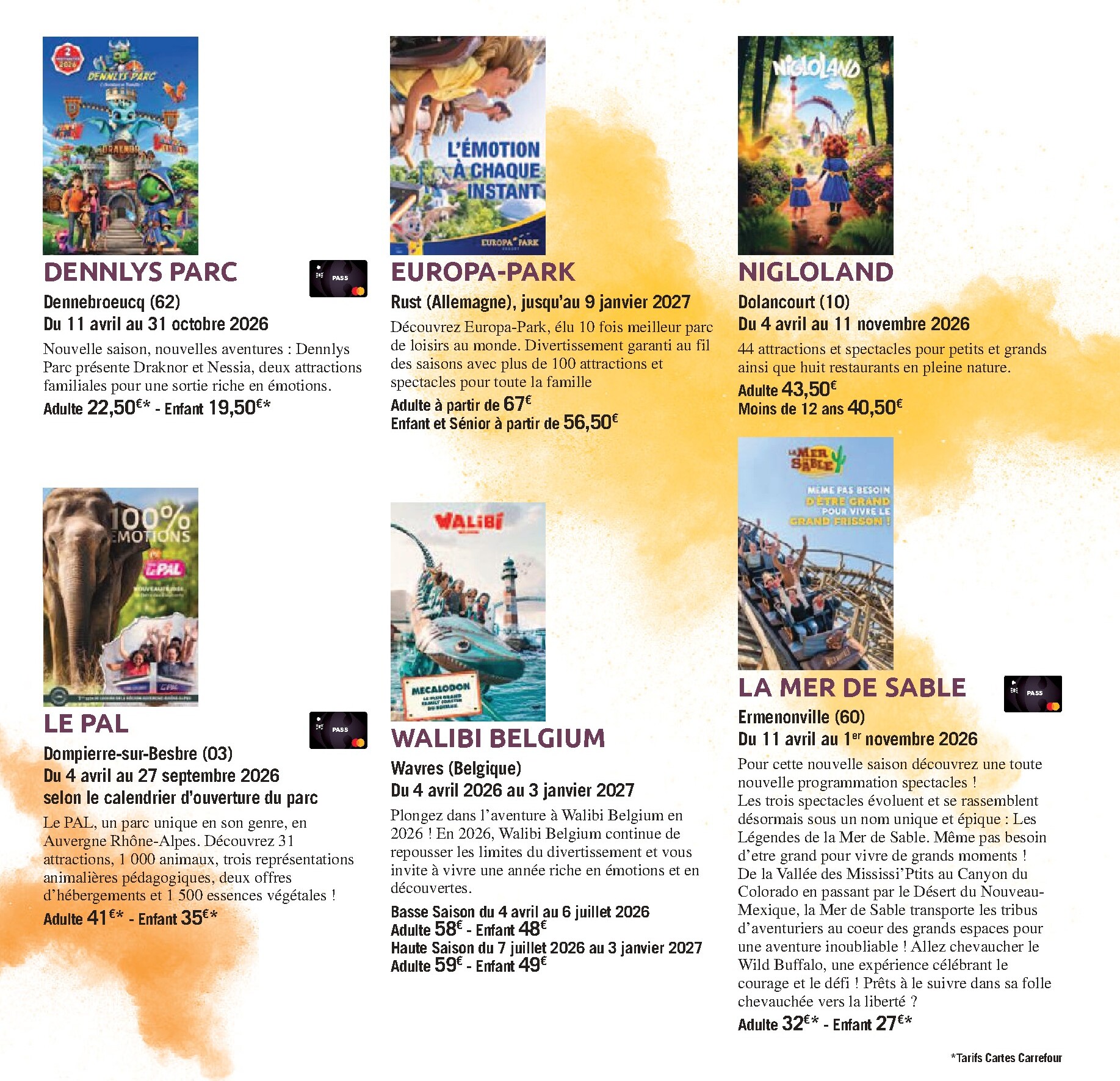carrefour - Current Carrefour - Le Book des Sorties leaflet valid from du mercredi 01/04/2026 to du mercredi 30/09/2026 - page: 5