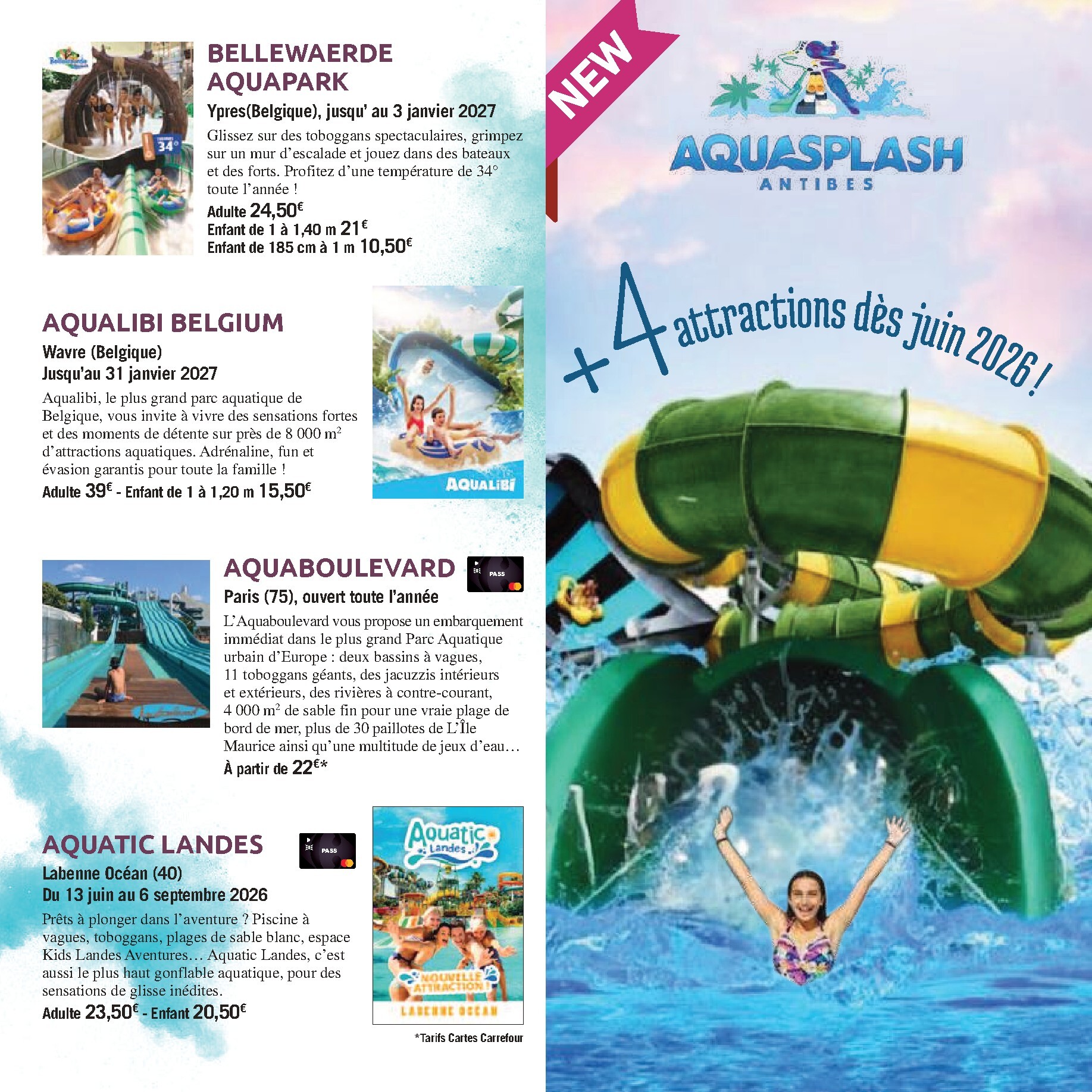 carrefour - Current Carrefour - Le Book des Sorties leaflet valid from du mercredi 01/04/2026 to du mercredi 30/09/2026 - page: 9
