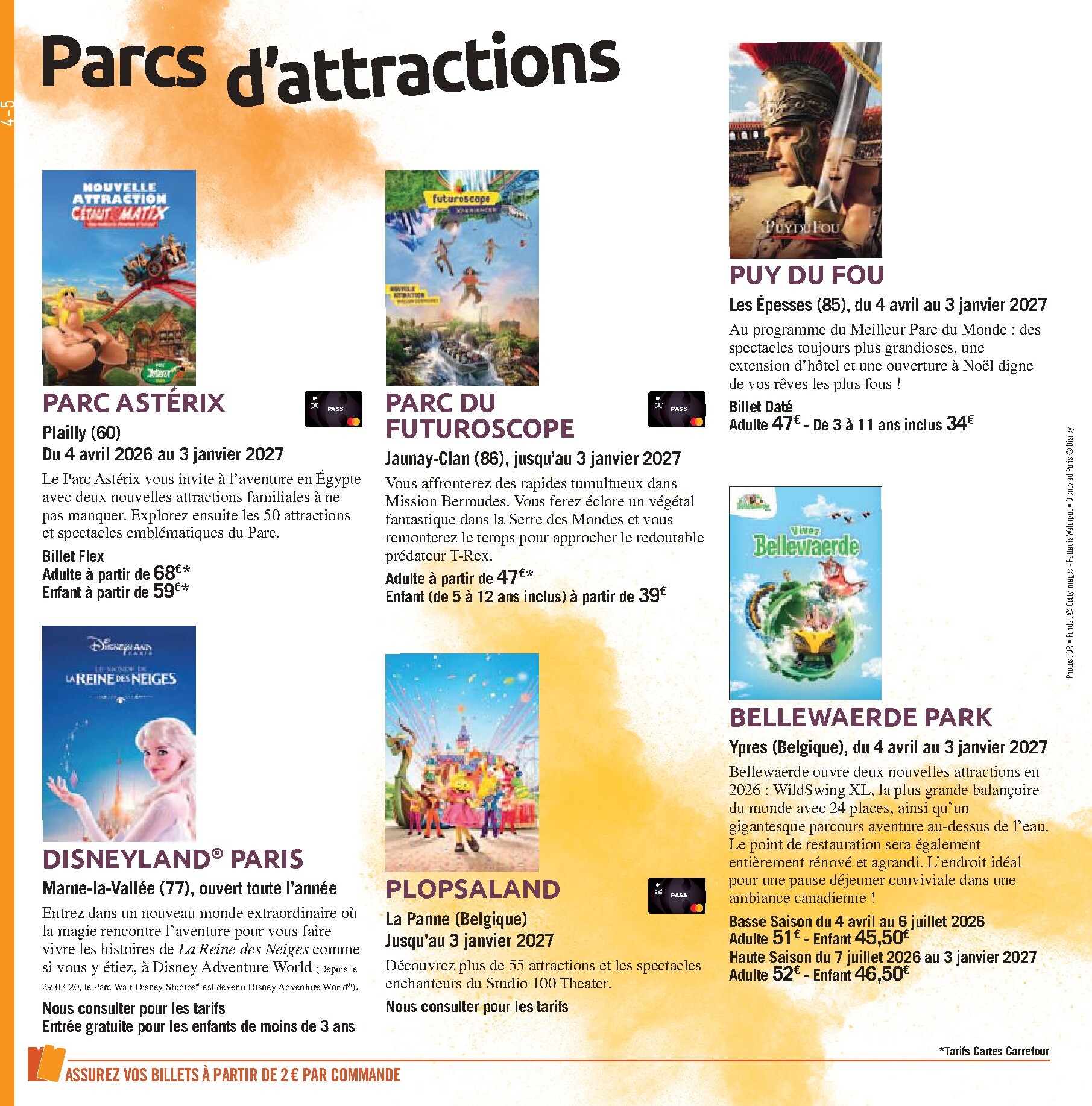 carrefour - Current Carrefour - Le Book des Sorties leaflet valid from du mercredi 01/04/2026 to du mercredi 30/09/2026 - page: 4