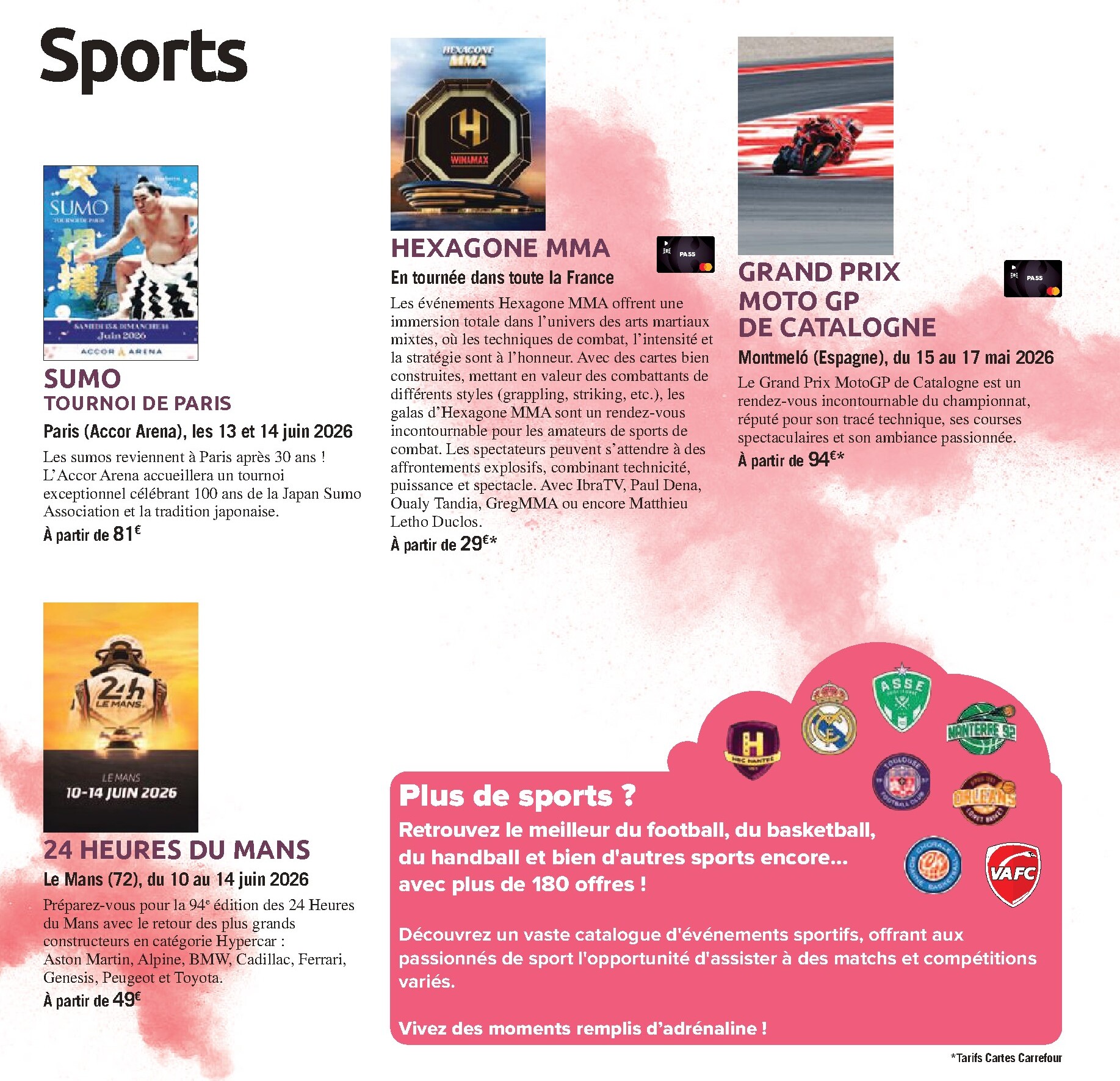 carrefour - Current Carrefour - Le Book des Sorties leaflet valid from du mercredi 01/04/2026 to du mercredi 30/09/2026 - page: 33