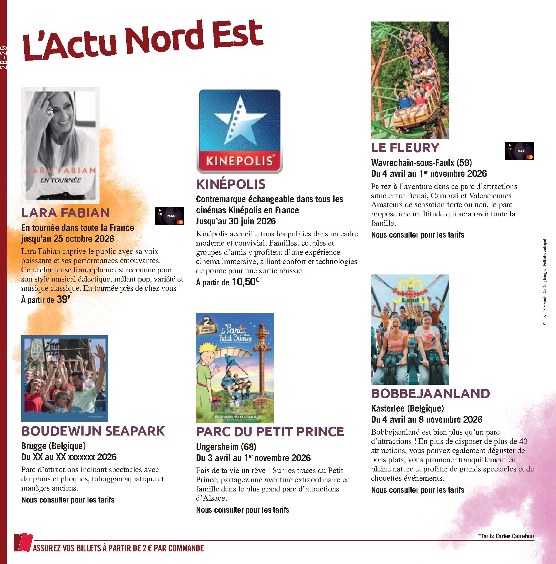 carrefour - Current Carrefour - Le Book des Sorties leaflet valid from du mercredi 01/04/2026 to du mercredi 30/09/2026 - page: 28