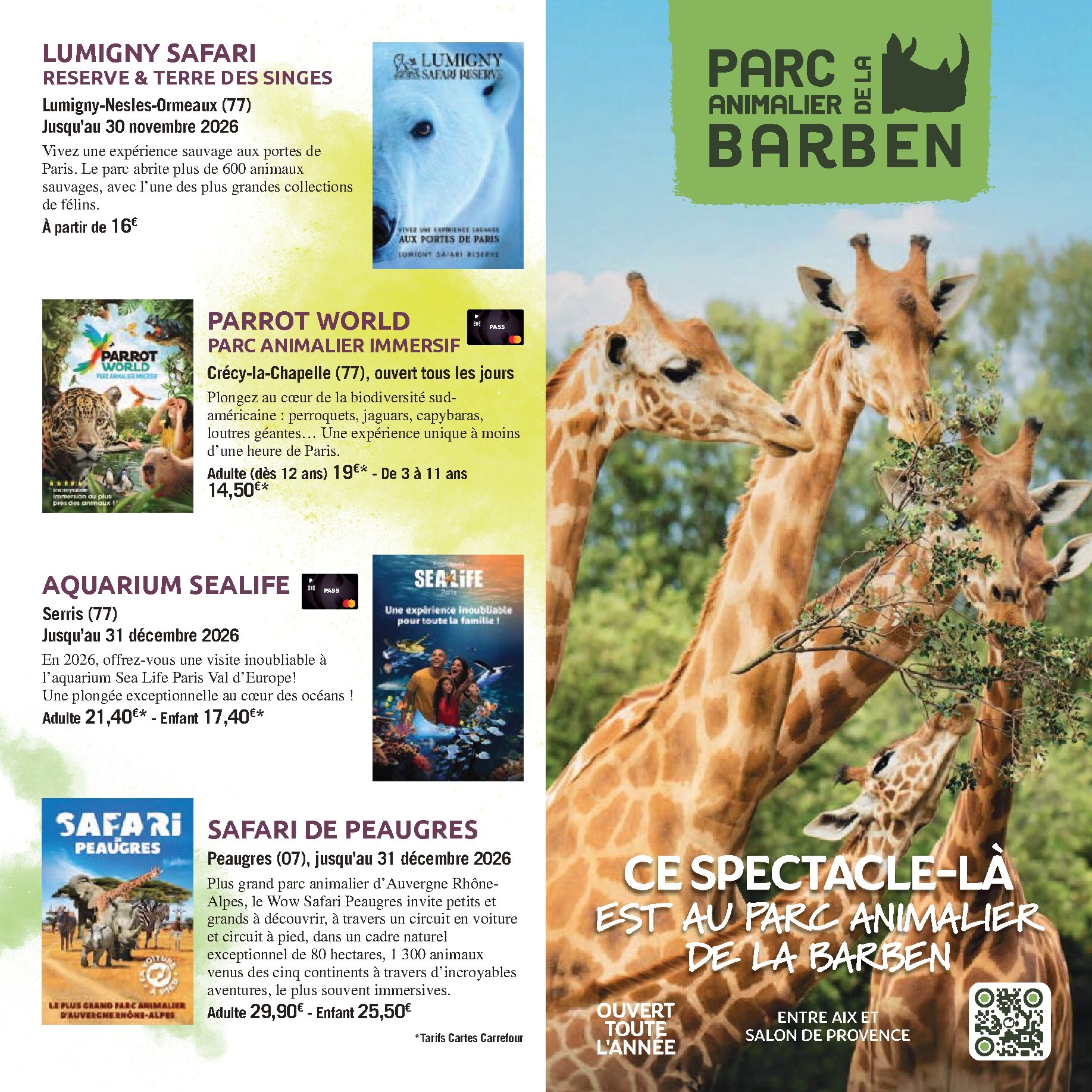 carrefour - Current Carrefour - Le Book des Sorties leaflet valid from du mercredi 01/04/2026 to du mercredi 30/09/2026 - page: 13