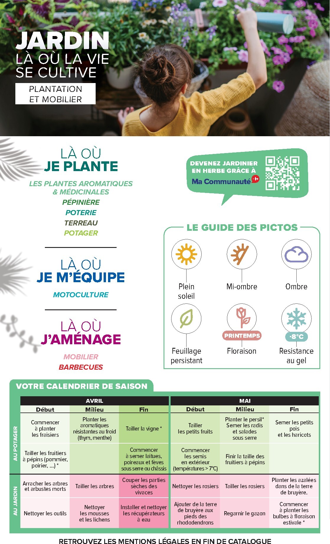 carrefour - Flyer Carrefour - Jardin Plantation et Mobilier pour la semaine prochaine du du mardi 14/04/2026 au du lundi 27/04/2026 - page: 2