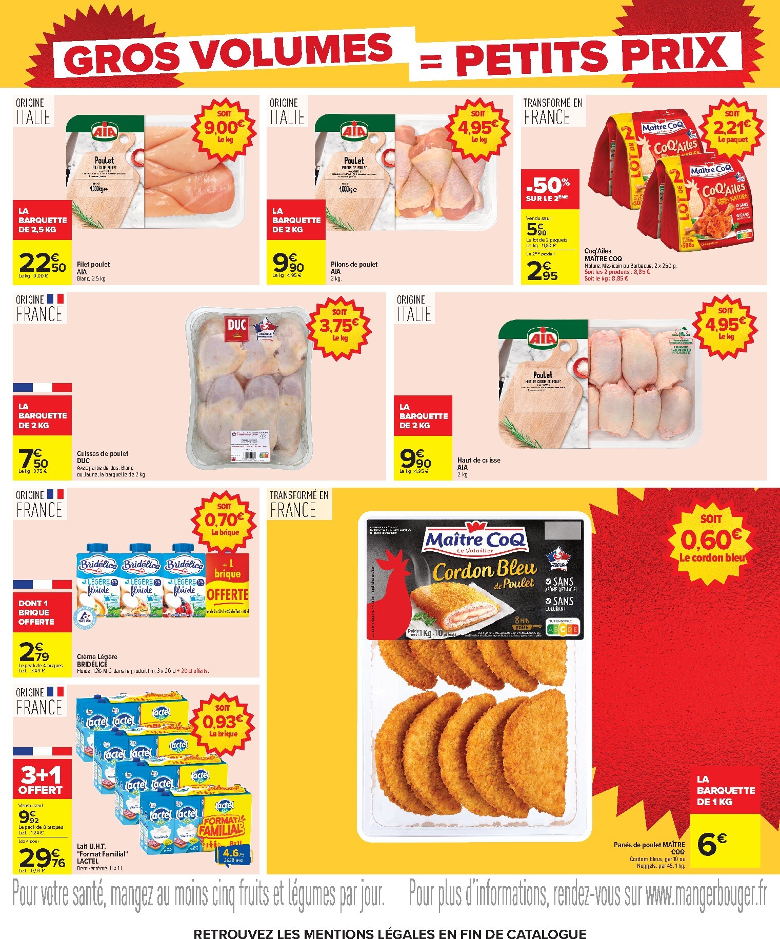 carrefour - Flyer Carrefour - Gros Volumes pour la semaine prochaine du de jeudi 23/04/2026 au du lundi 11/05/2026 - page: 11