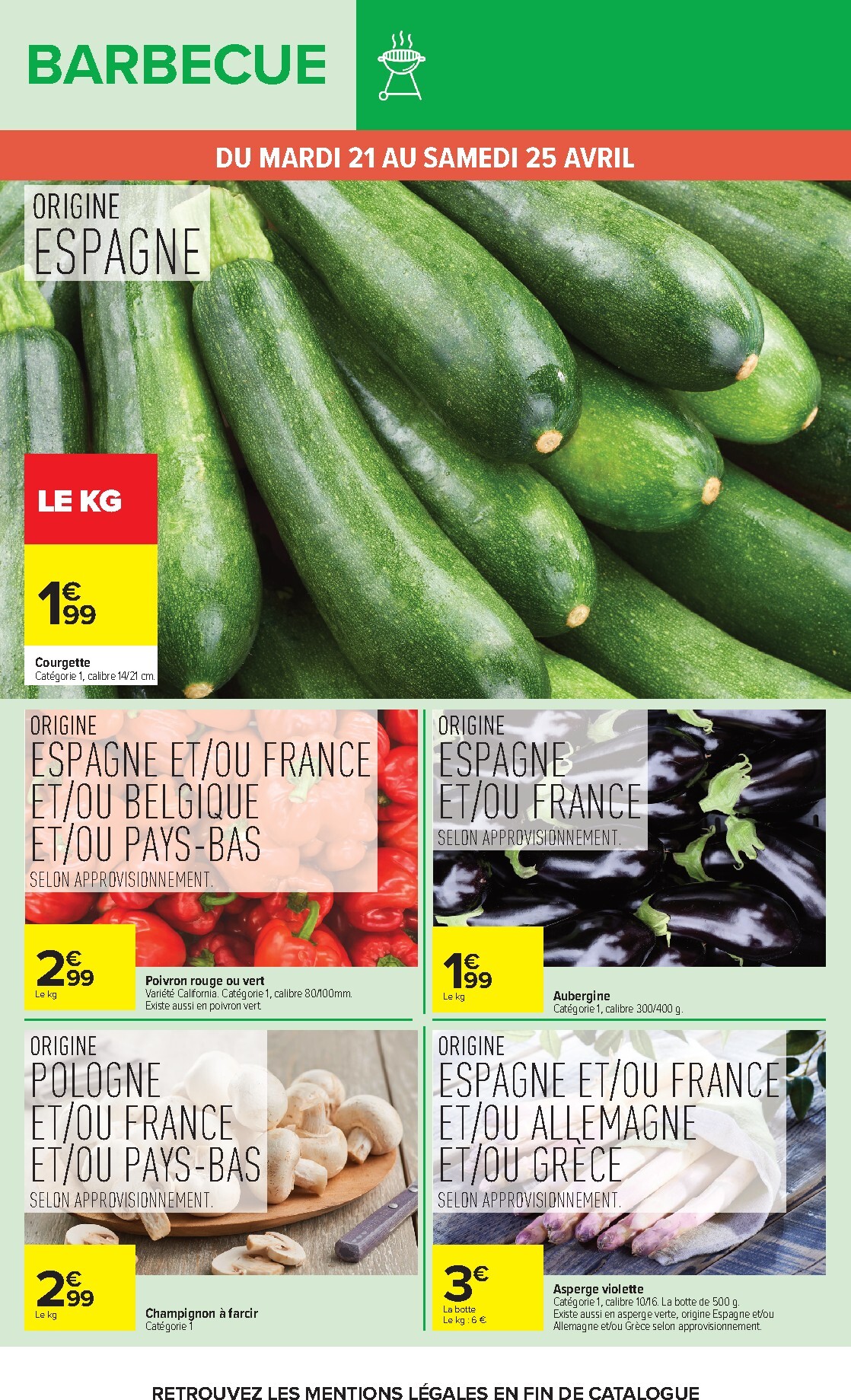carrefour - Flyer Carrefour - Barbecue pour la semaine prochaine du du mardi 21/04/2026 au du lundi 04/05/2026 - page: 9
