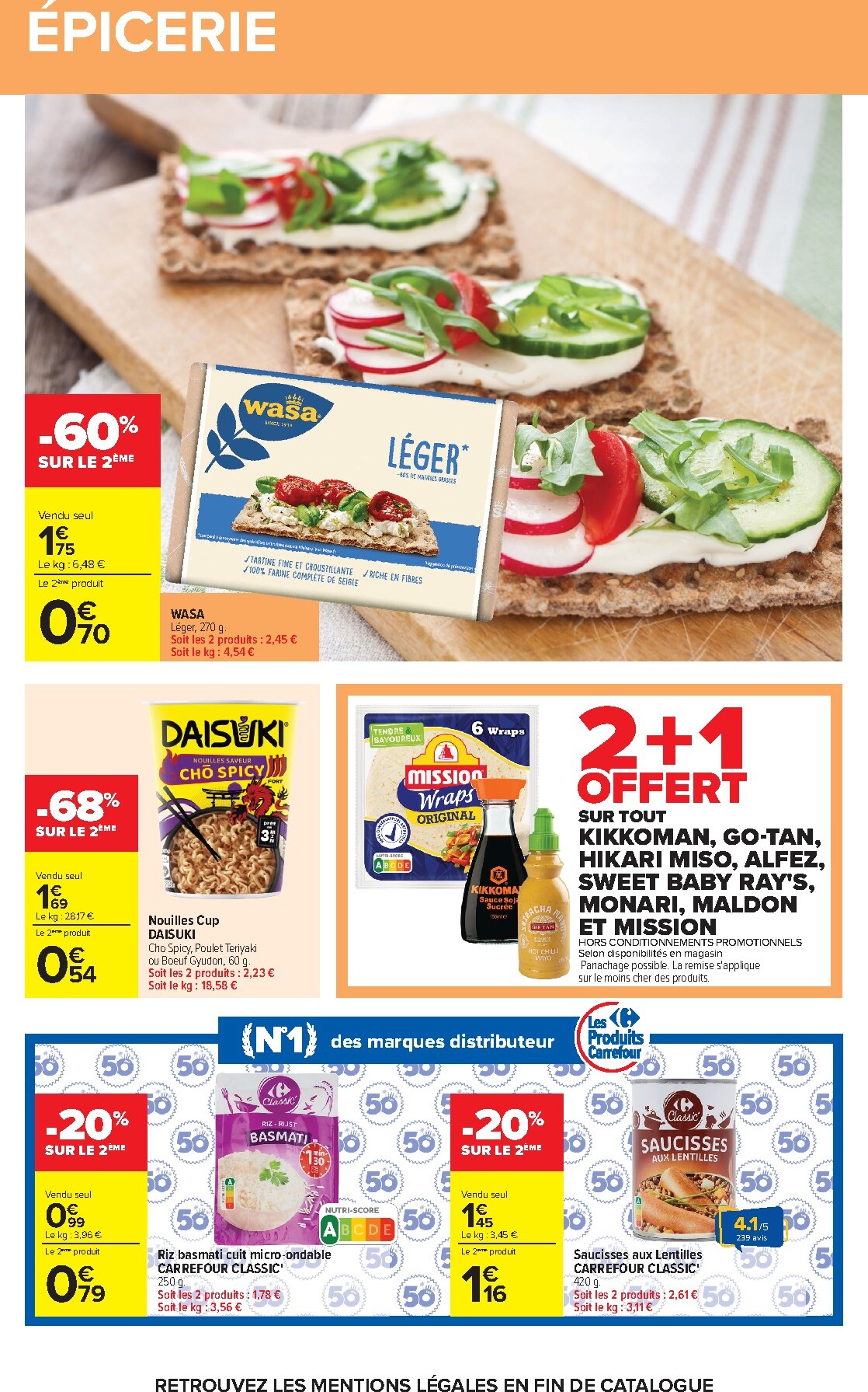 carrefour - Flyer Carrefour - Barbecue pour la semaine prochaine du du mardi 21/04/2026 au du lundi 04/05/2026 - page: 48