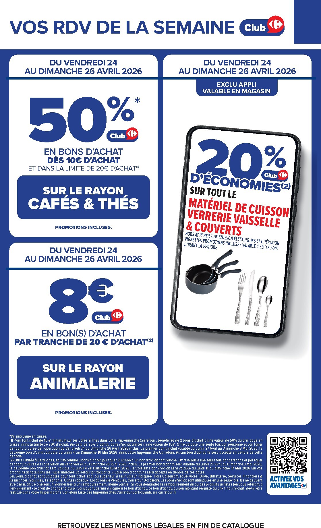 carrefour - Flyer Carrefour - Barbecue pour la semaine prochaine du du mardi 21/04/2026 au du lundi 04/05/2026 - page: 4