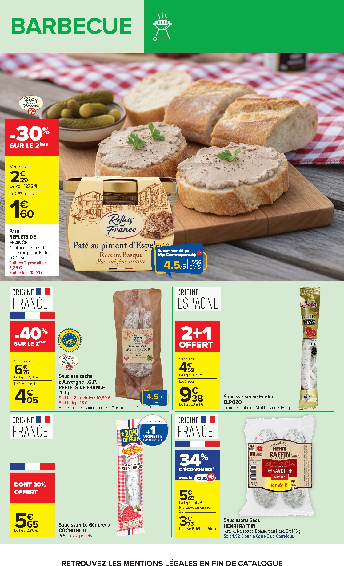 carrefour - Flyer Carrefour - Barbecue pour la semaine prochaine du du mardi 21/04/2026 au du lundi 04/05/2026 - page: 24
